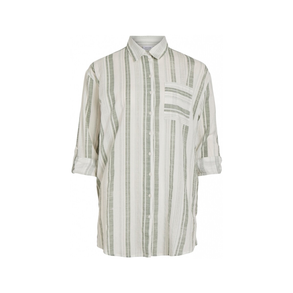 Μπλούζα Vila Shirt Etni New Long - Cloud Dancer