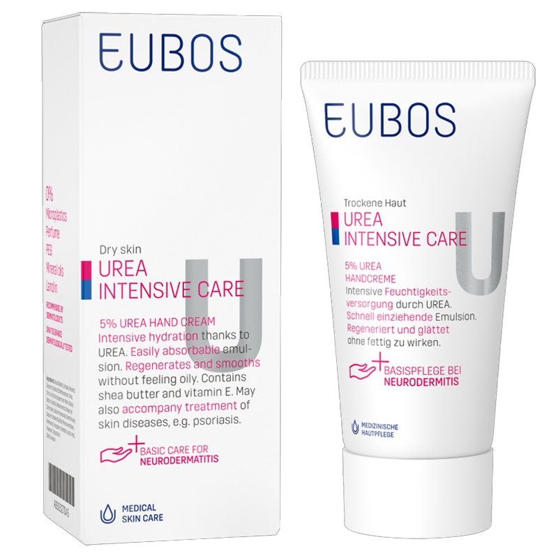 Eubos Urea 5% Hand Cream Εντατική Φροντίδα για το Ξηρό & Σκασμένο Δέρμα των Χεριών 75ml