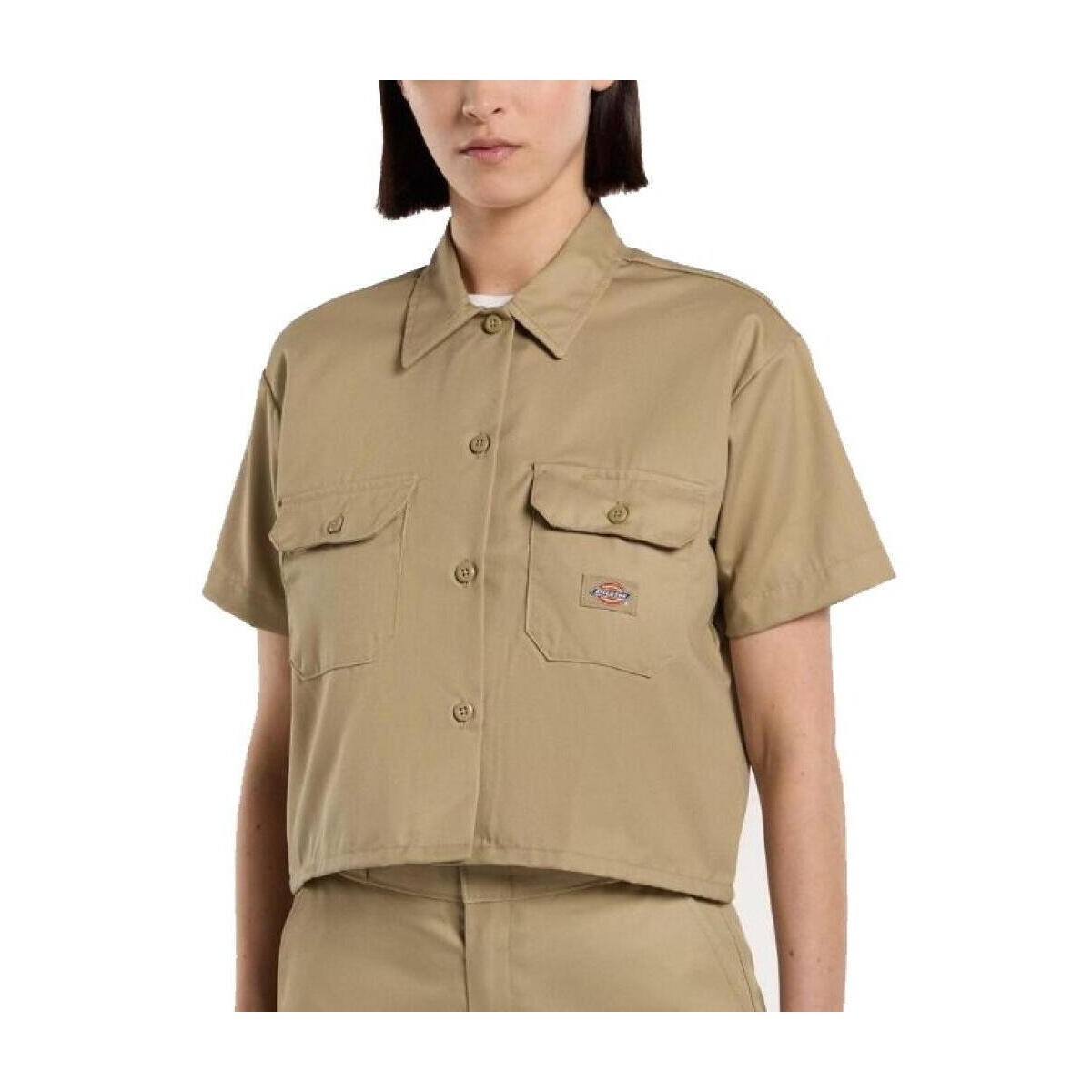 Πουκάμισα Dickies WORK SHIRT CROPPED