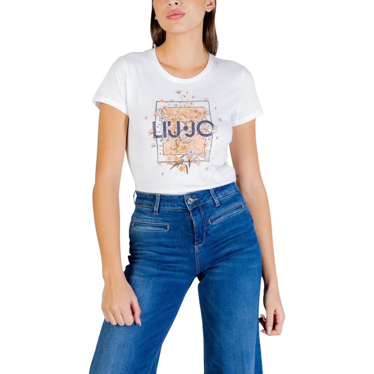 T-shirt με κοντά μανίκια Liu Jo ECS MODA WA6493 JS923