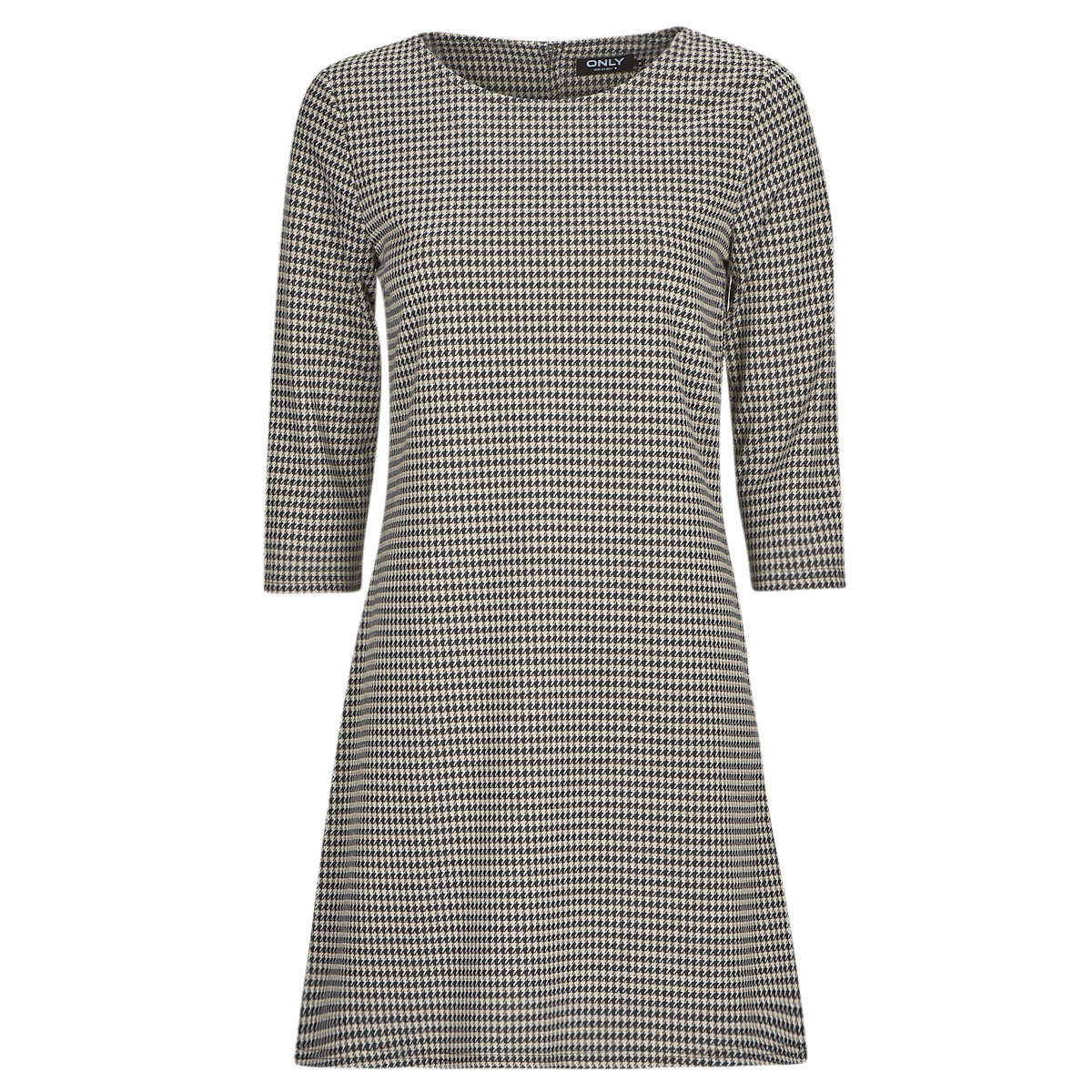 Κοντά Φορέματα Only ONLBRILLIANT 3/4 CHECK DRESS JRS