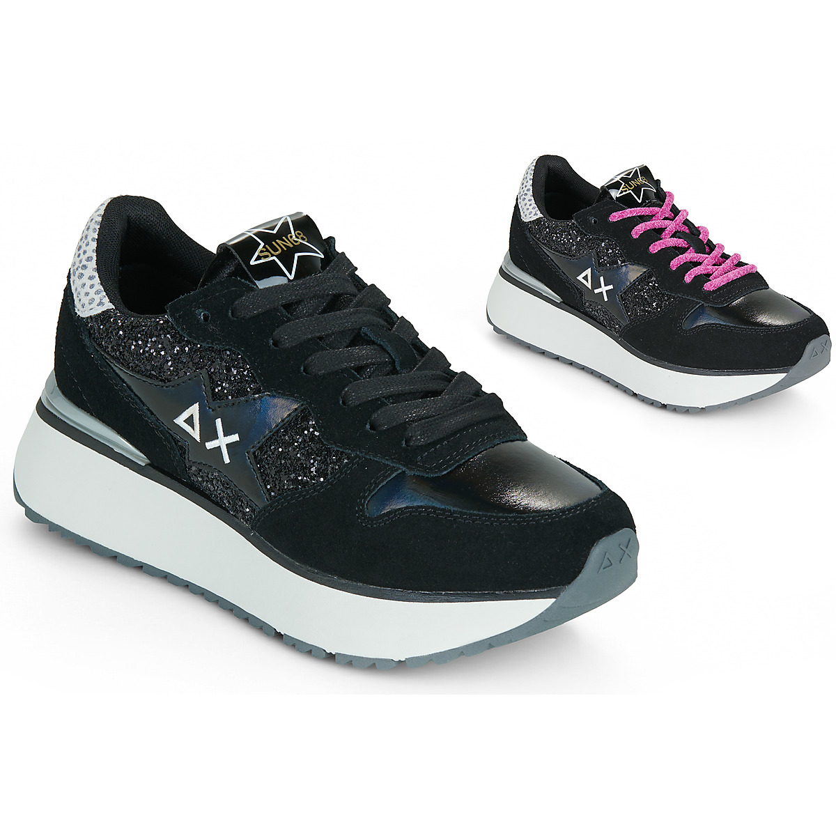 Xαμηλά Sneakers Sun68 Big Stargirl Glitter