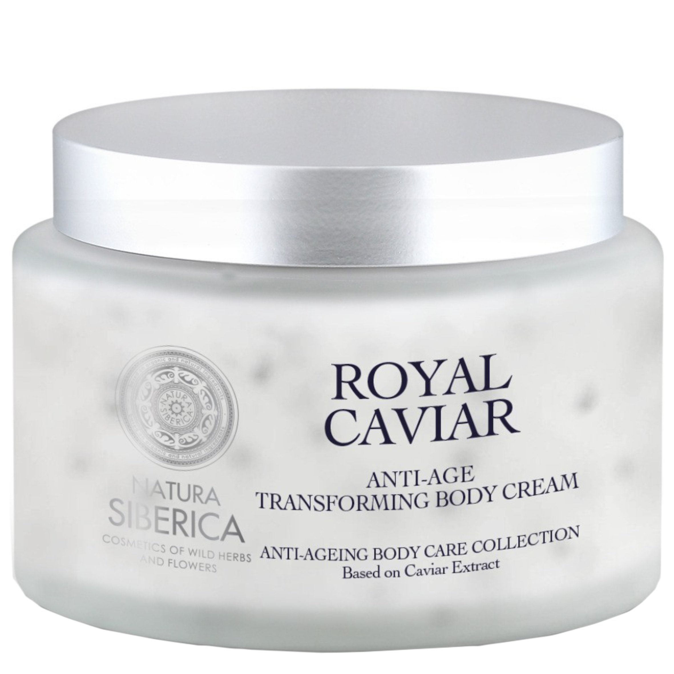 Natura Siberica Royal Caviar Anti-Age Transforming Body Cream Αντιγηραντική Κρέμα Σώματος με Χαβιάρι για Τόνωση & Βαθιά Ενυδάτωση 300ml