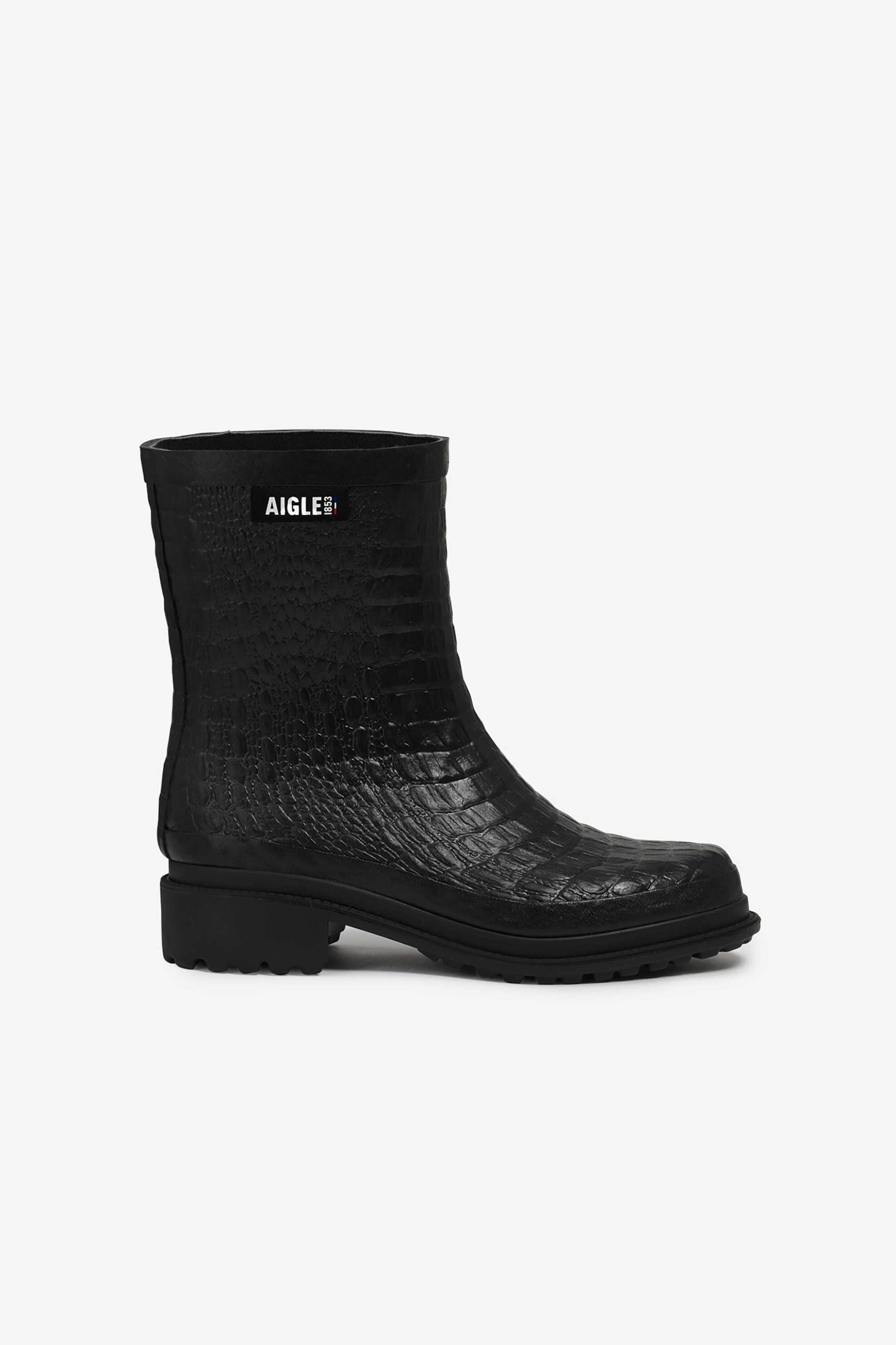 Aigle γυναικείες κοντές γαλότσες croco