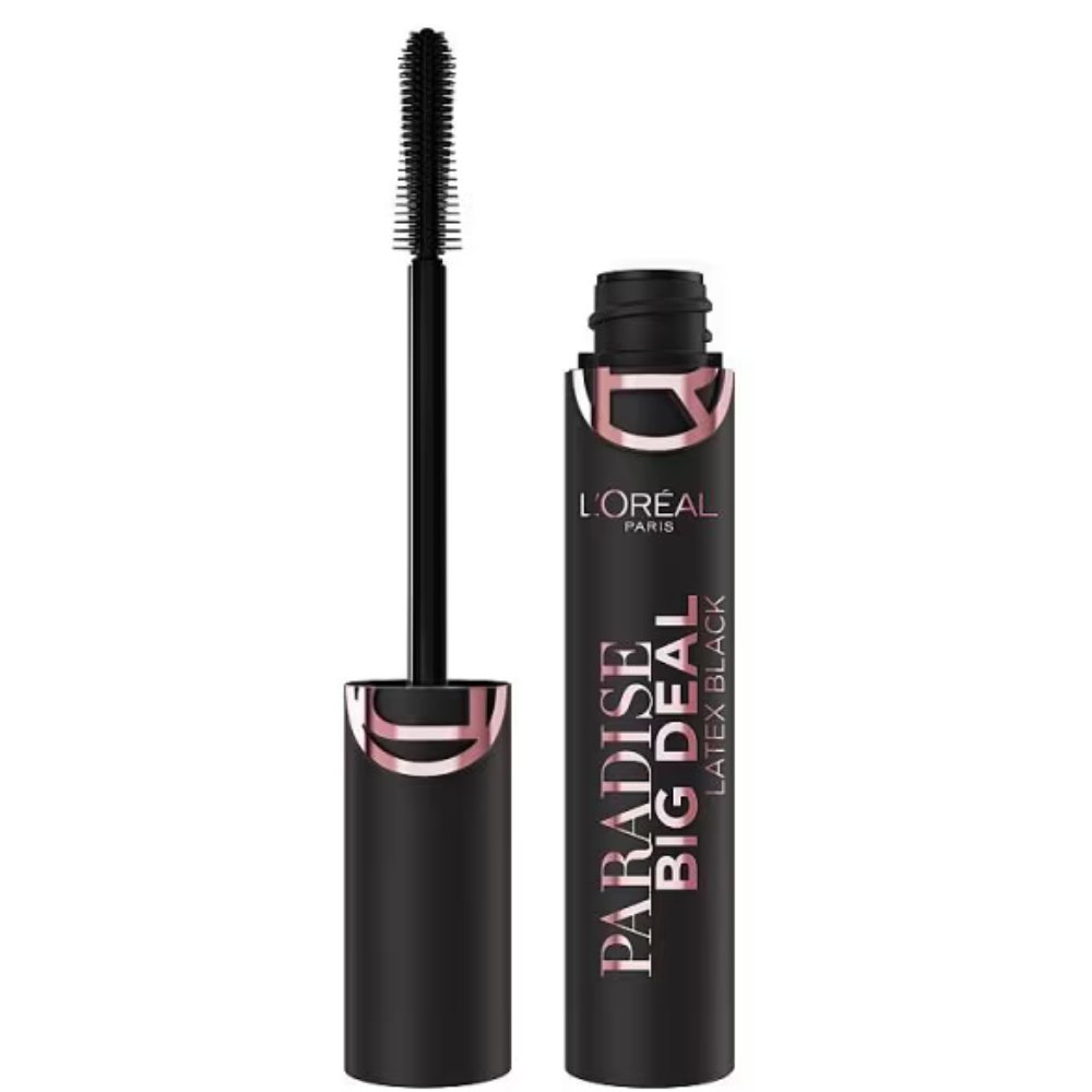 L'Oreal Paris Paradise Big Deal Latex Mascara Μάσκαρα για Όγκο που δεν Δημιουργεί Σβόλους & Χαρίζει Εντυπωσιακές Βλεφαρίδες 9.9ml - Black