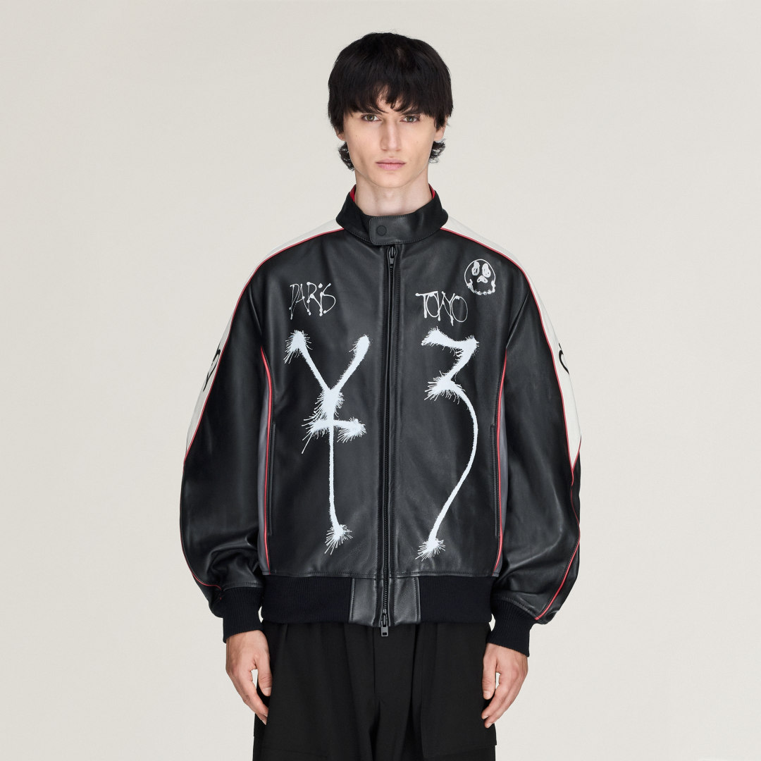 ΔΕΡΜΑΤΙΝΟ JACKET ΜΟΤΟΣΙΚΛΕΤΙΣΤΗ Y-3 CHITO GRAPHIC