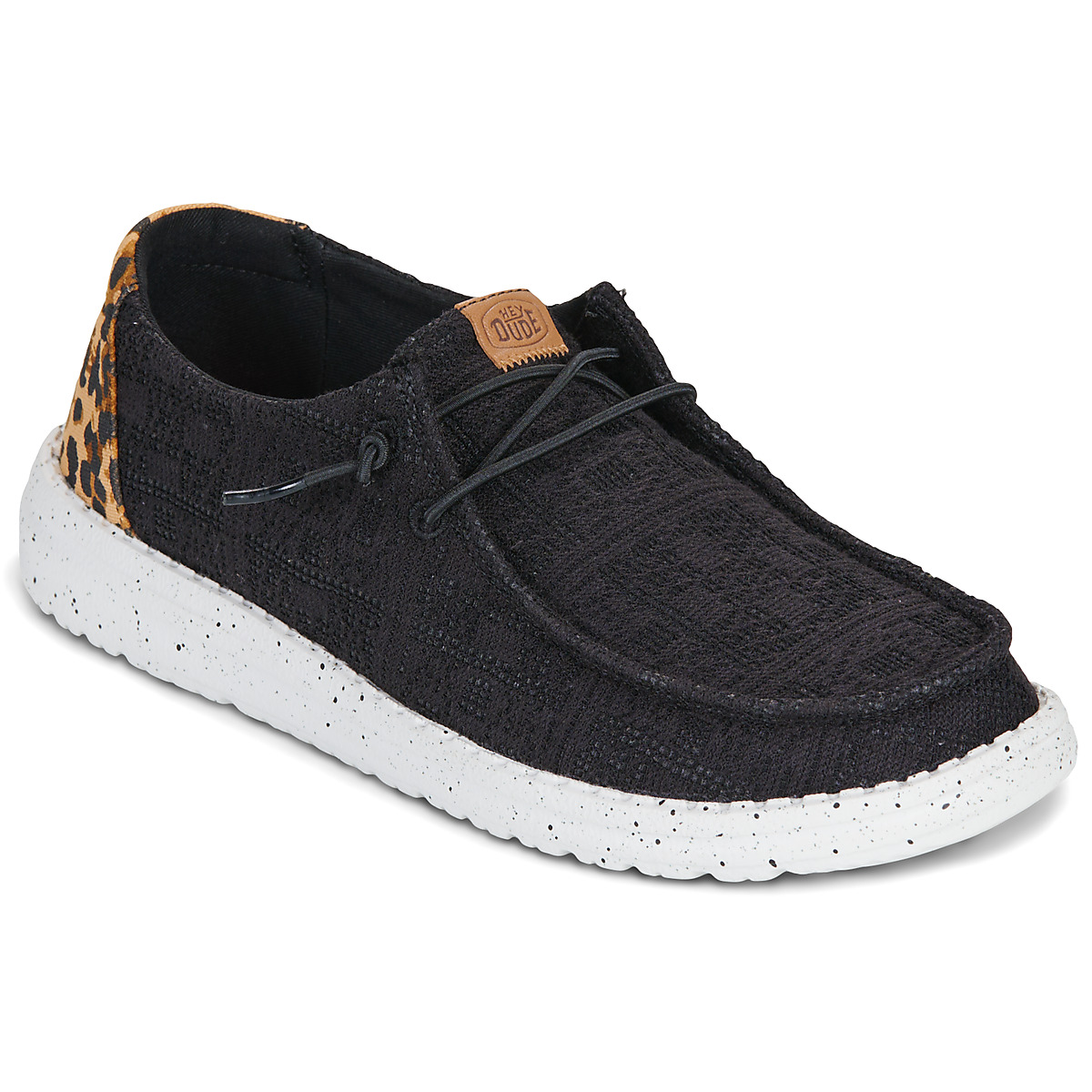 Slip on HEYDUDE Wendy Wildcat Blk/Lpd