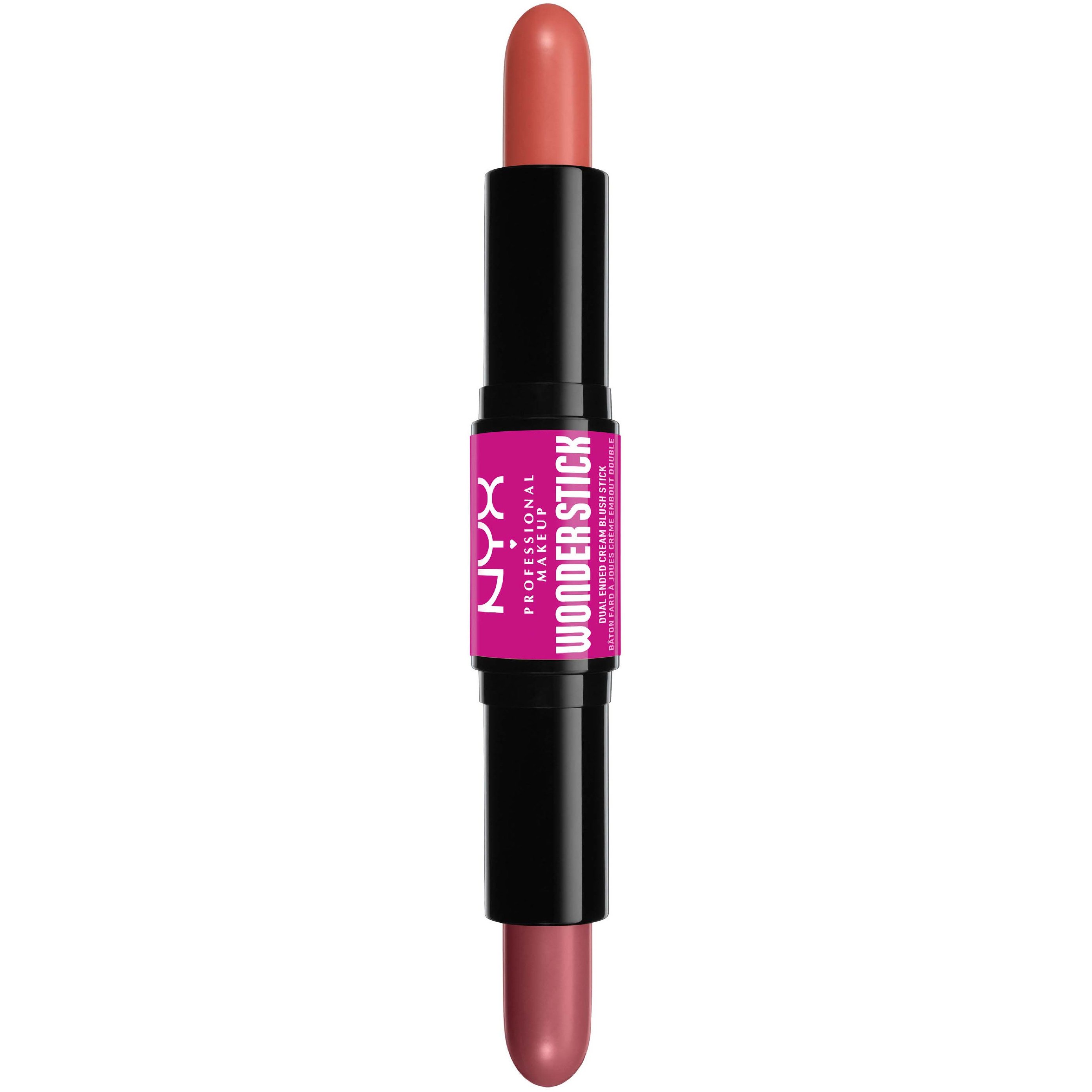 Nyx Professional Makeup Wonder Stick Dual Ended Cream Blush Stick Κρεμώδες Διπλό Ρουζ 4g - Honey Orange / Rose