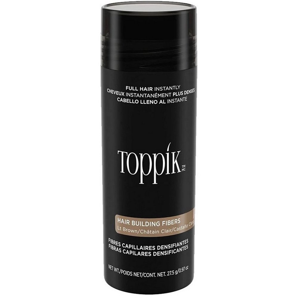 Toppik Hair Building Fibers Ίνες Κάλυψης Αραίωσης Μαλλιών με Κερατίνη 27.5g - Light Brown