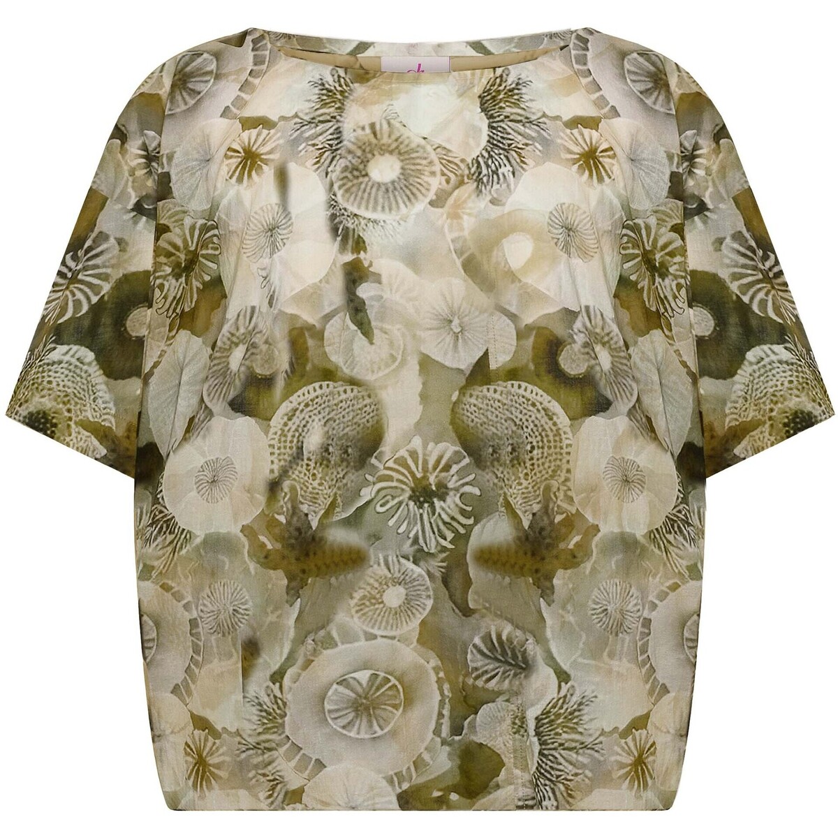 Μπλούζα Deha Allover Cotton Muslin Top