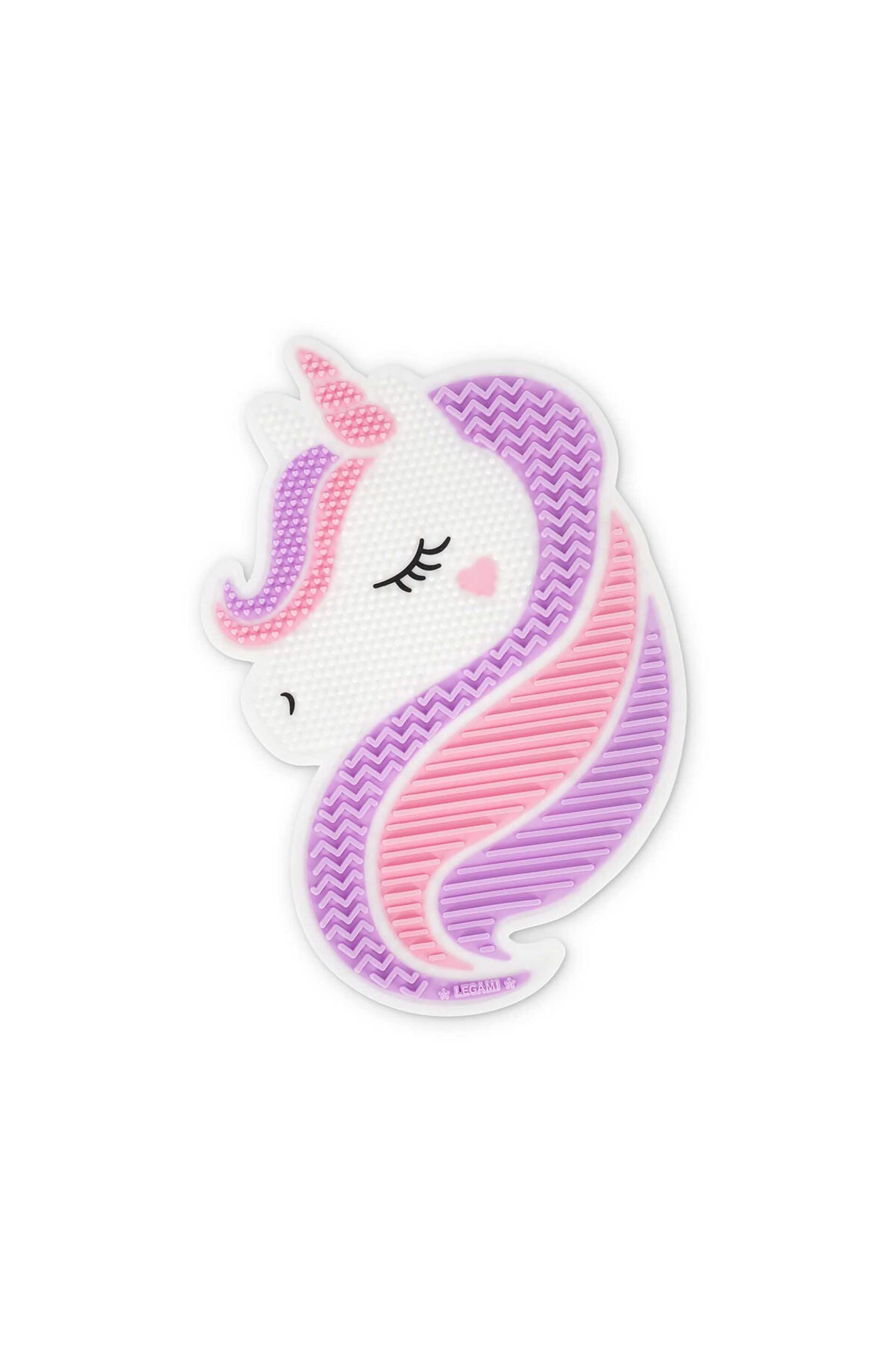 Legami Unicorn Makeup Brush Cleaning Mat - Brush it Off!