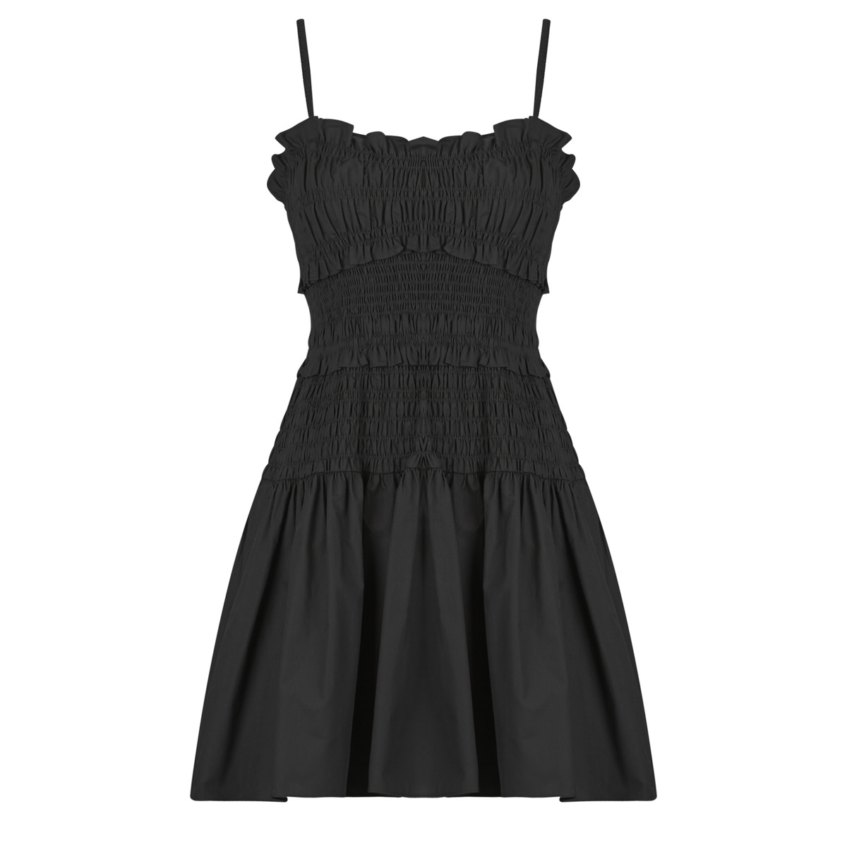 Κοντά Φορέματα MICHAEL Michael Kors POPLIN SMOCKED MINI DRESS
