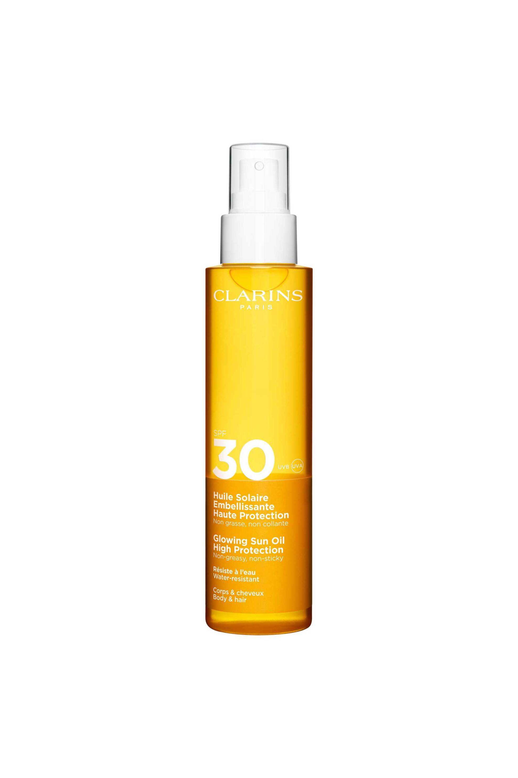 Clarins High Protection Beautifying Sun Care Oil Spf 30 150 ml
