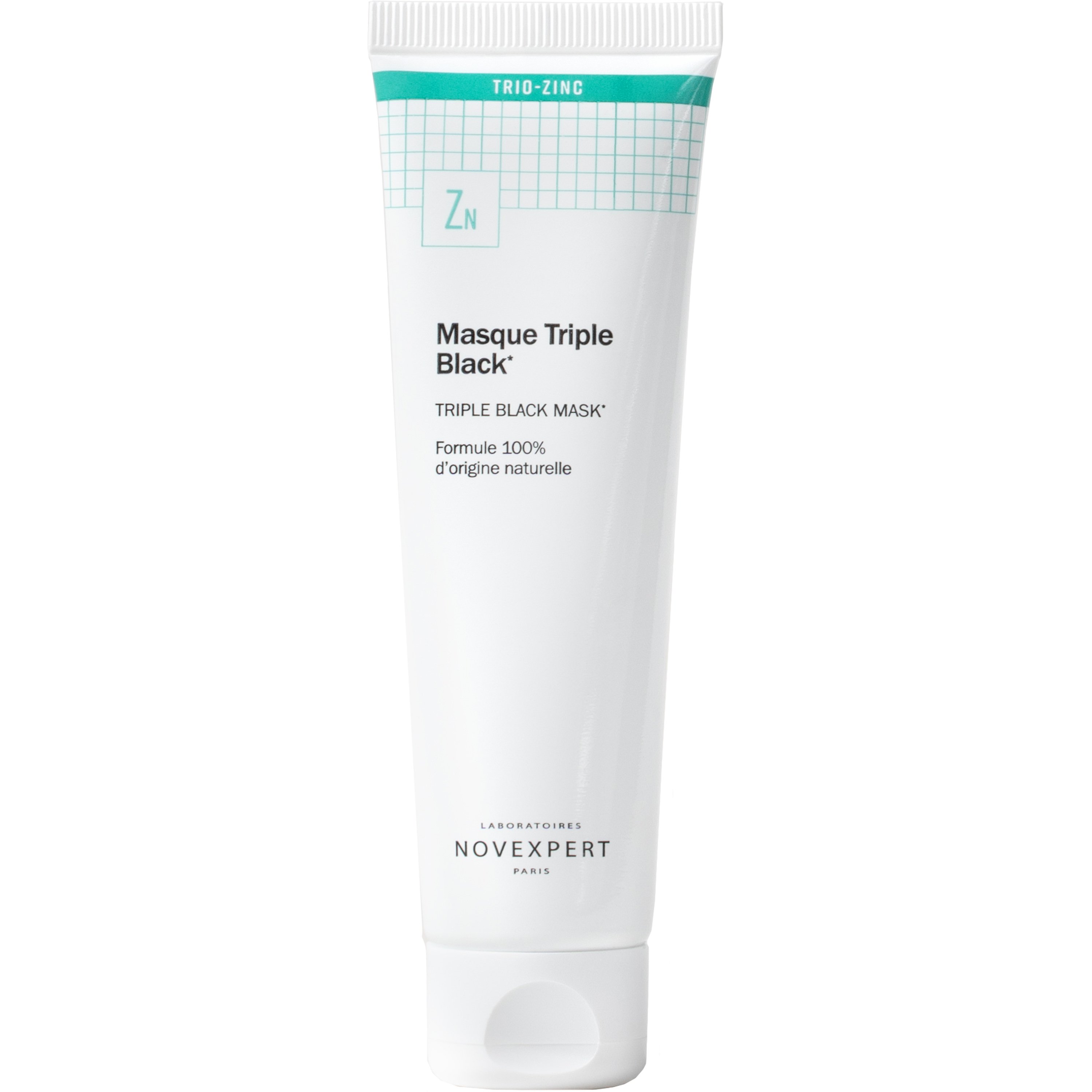 Novexpert Triple Black Mask Μαύρη Μάσκα Τριπλής Δράσης για Δέρμα με Τάση για Ακμή 70g