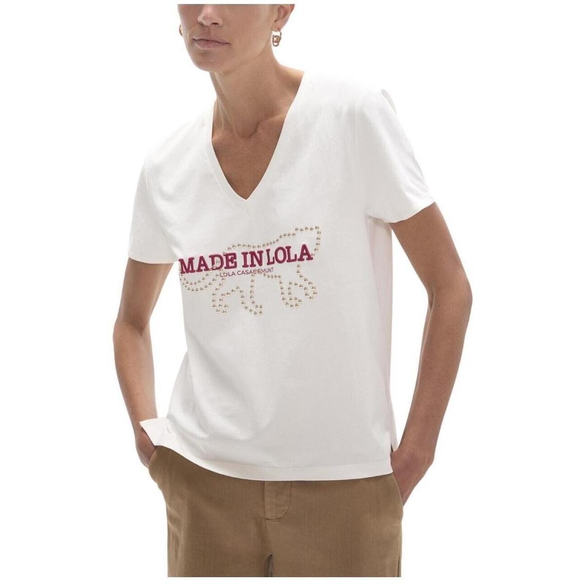 T-shirt με κοντά μανίκια Lola Casademunt LF2615046.00B