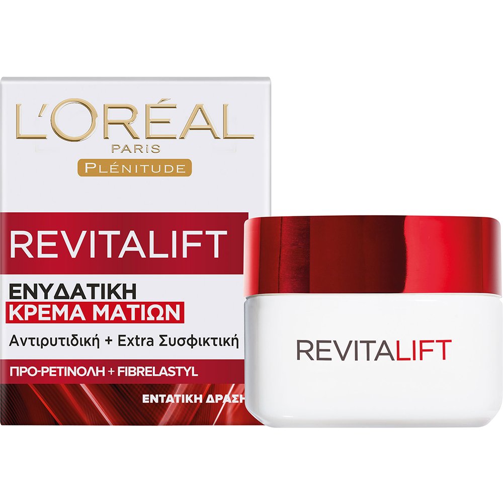 L'Oreal Paris Revitalift Eye Cream Ενυδατική Κρέμα Ματιών με Αντιρυτιδική & Συσφικτική Δράση 15ml