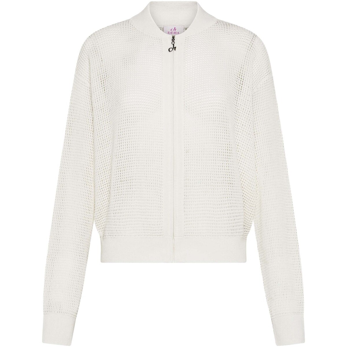 Μπουφάν / Ζακέτες Deha Mesh-Effect Full-Zip Sweater