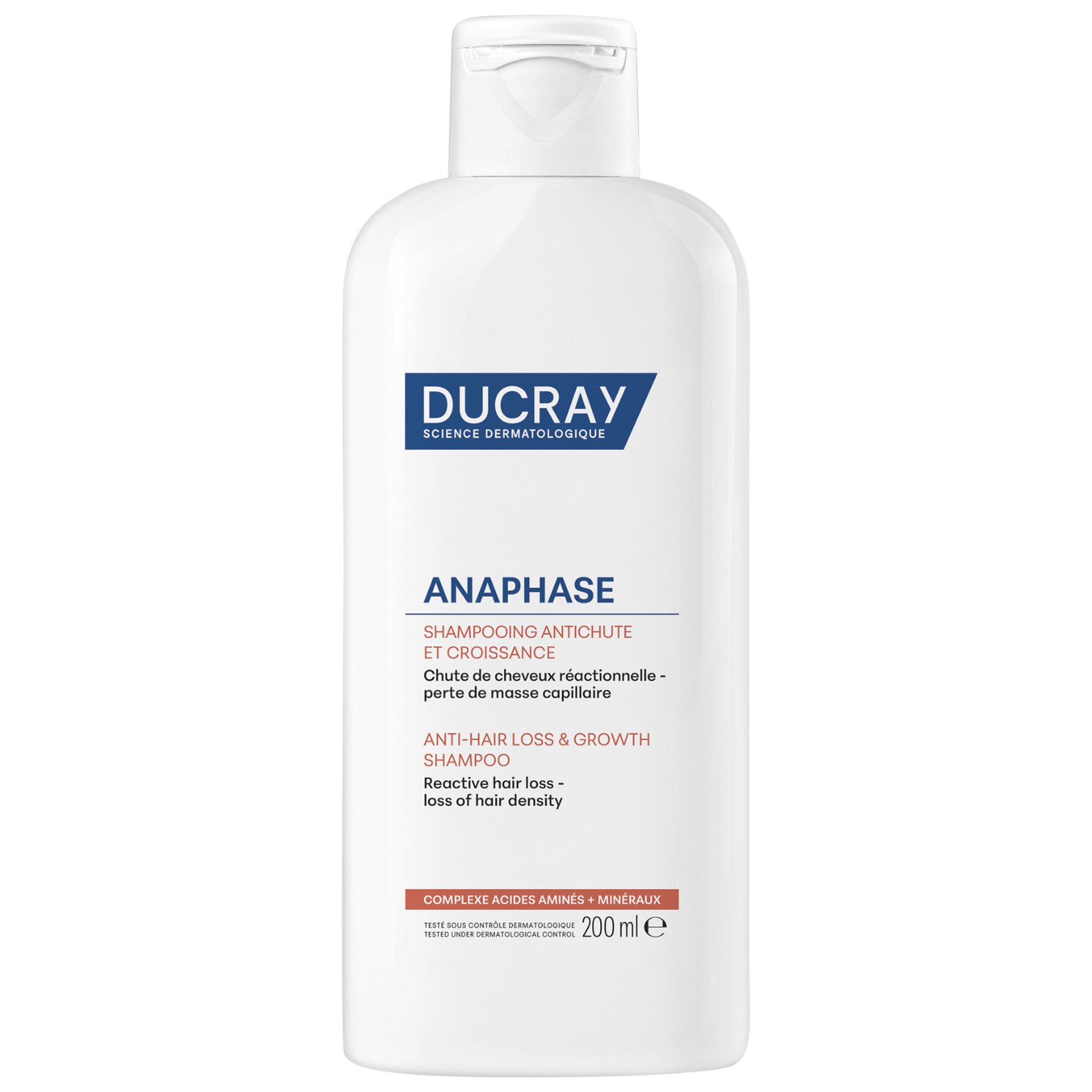 Ducray Anaphase Anti-Hair Loss & Growth Shampoo Σαμπουάν Ανάπτυξης των Μαλλιών & Κατά της Τριχόπτωσης 200ml
