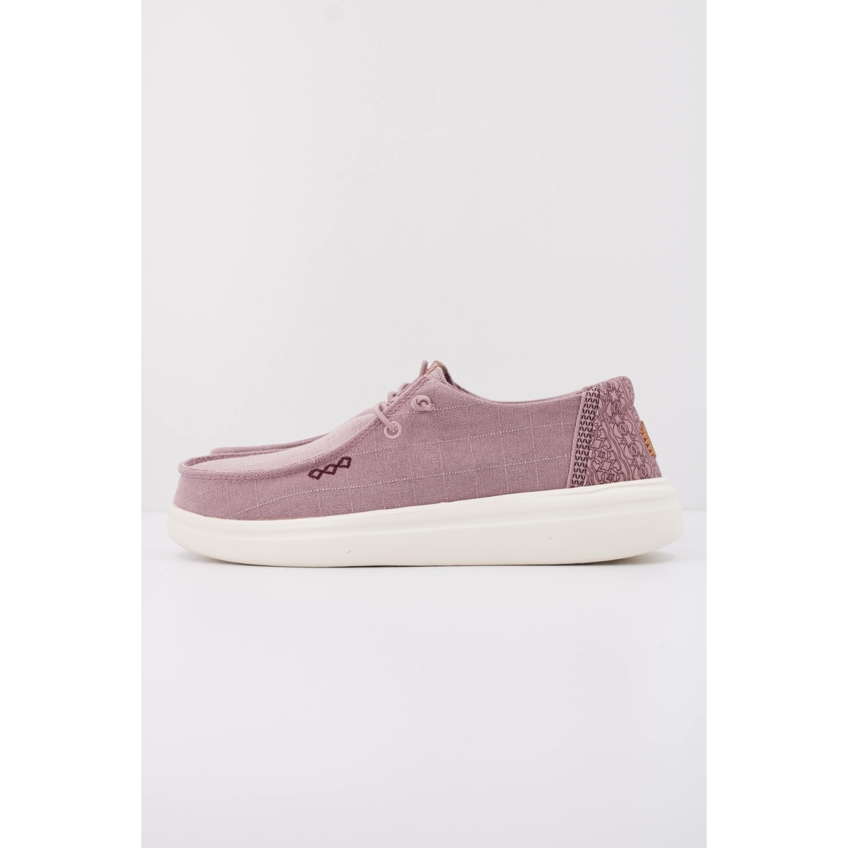 Boat shoes HEYDUDE Wendy Rise Chambray Grid