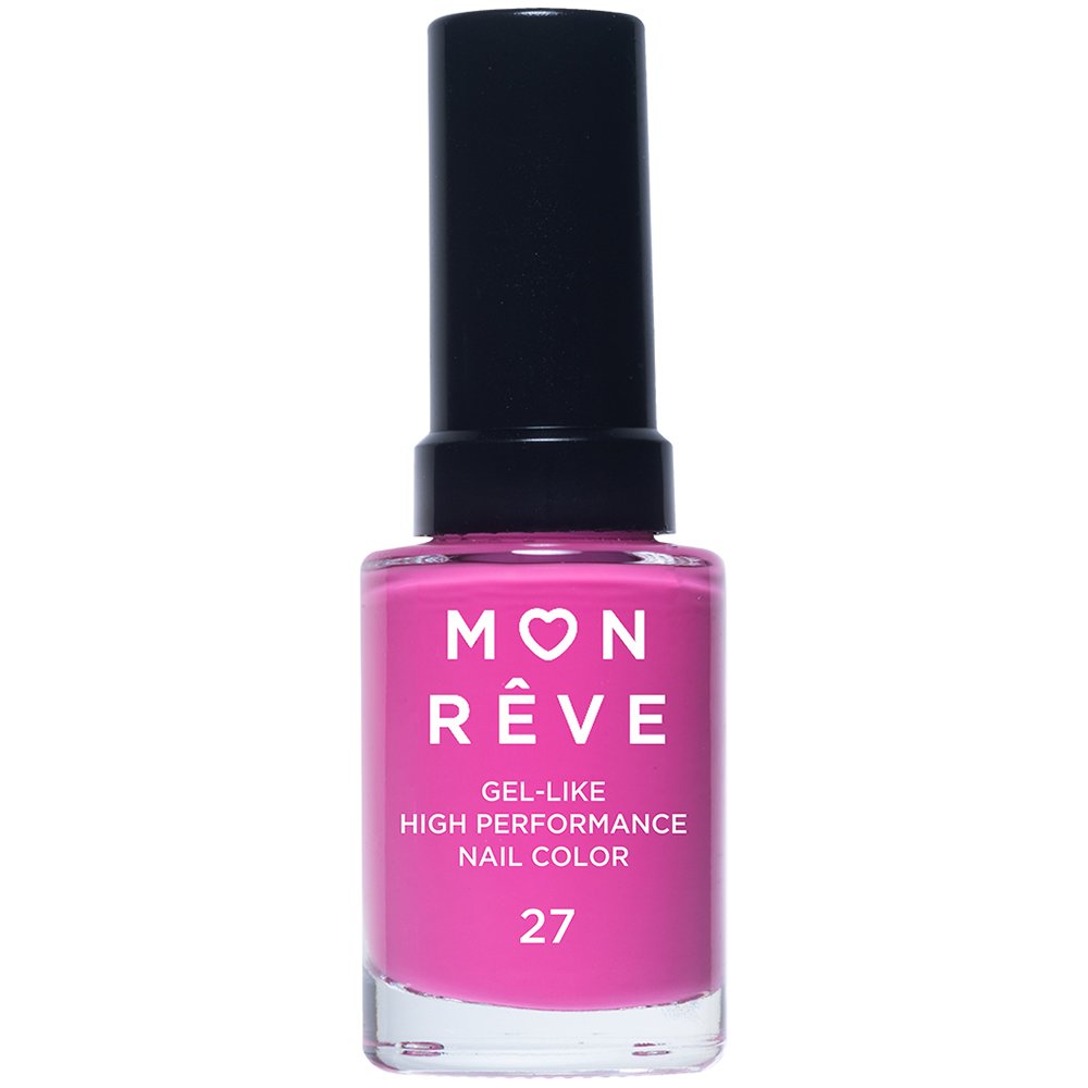 Mon Reve Gel-Like High Performance Nail Color Βερνίκι Νυχιών Υψηλής Απόδοσης 13ml - 27