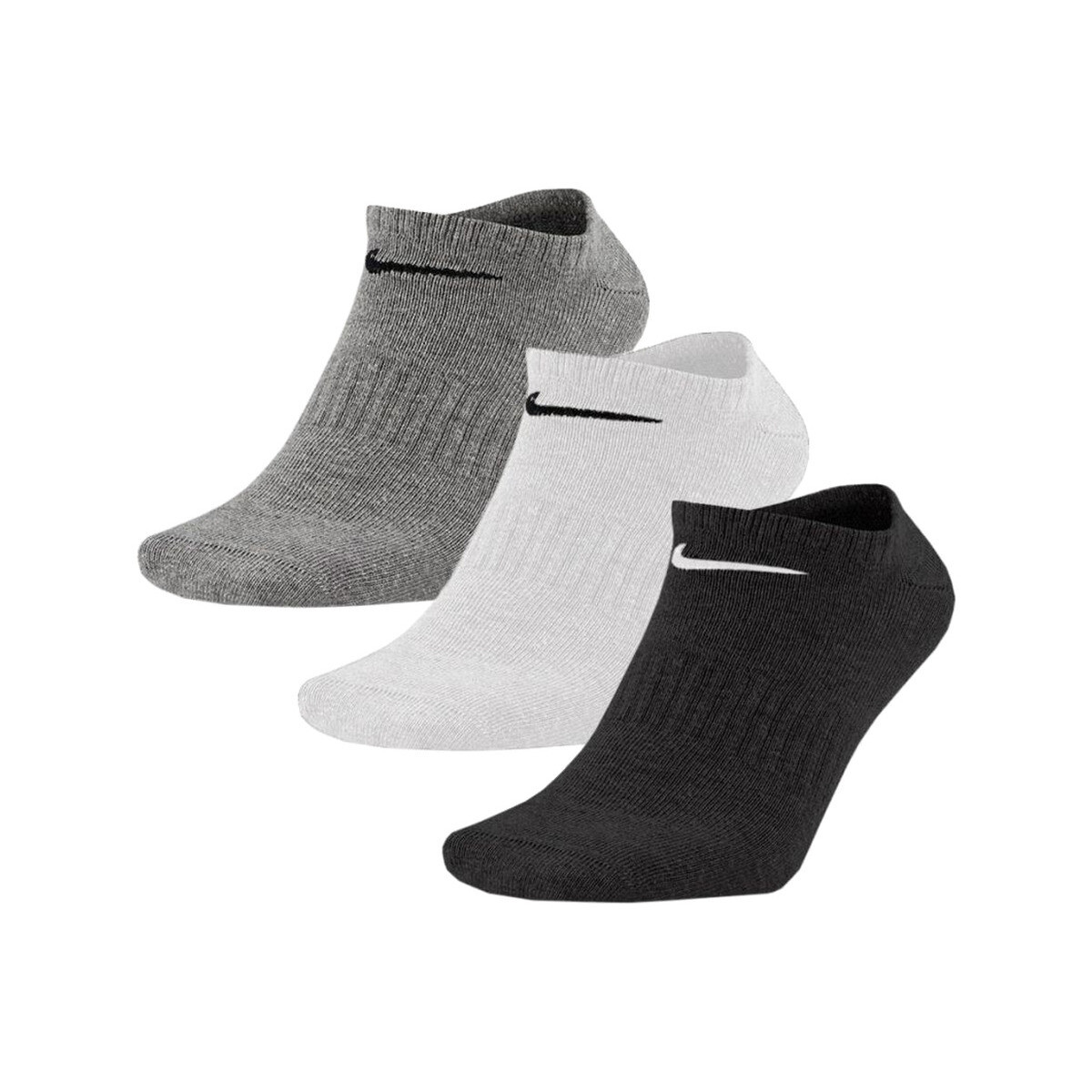 Αθλητικές κάλτσες Nike Chaussettes everyday lightweight gris XL