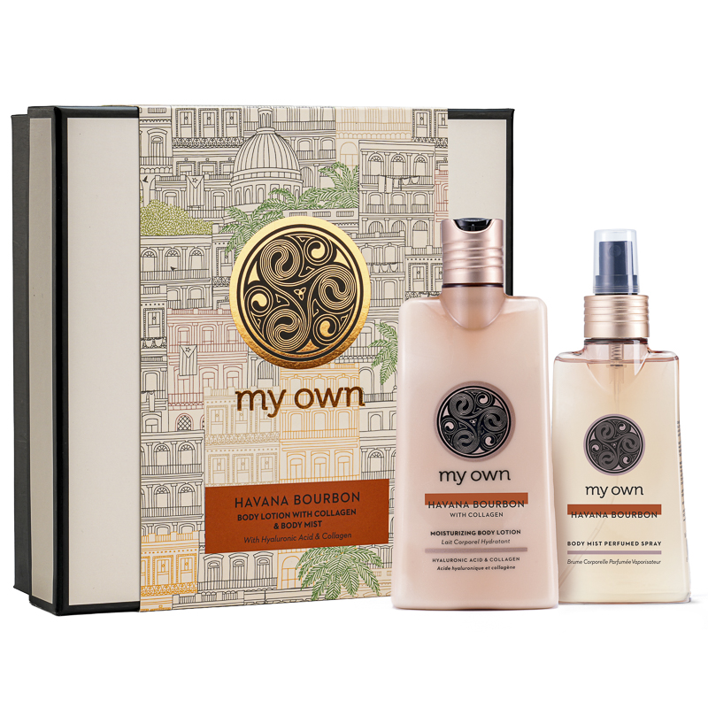 Havana Bourbon With Collagen Body Lotion 310ml & Body Mist 160ml