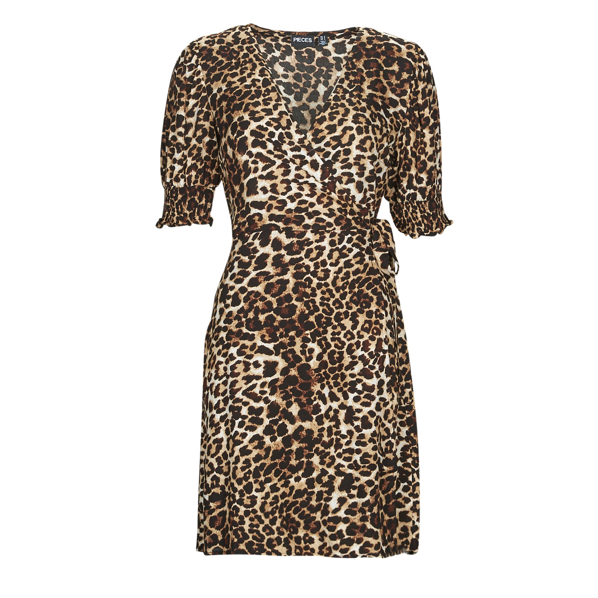 Μακριά Φορέματα Pieces PCTALA 2/4 WRAP DRESS