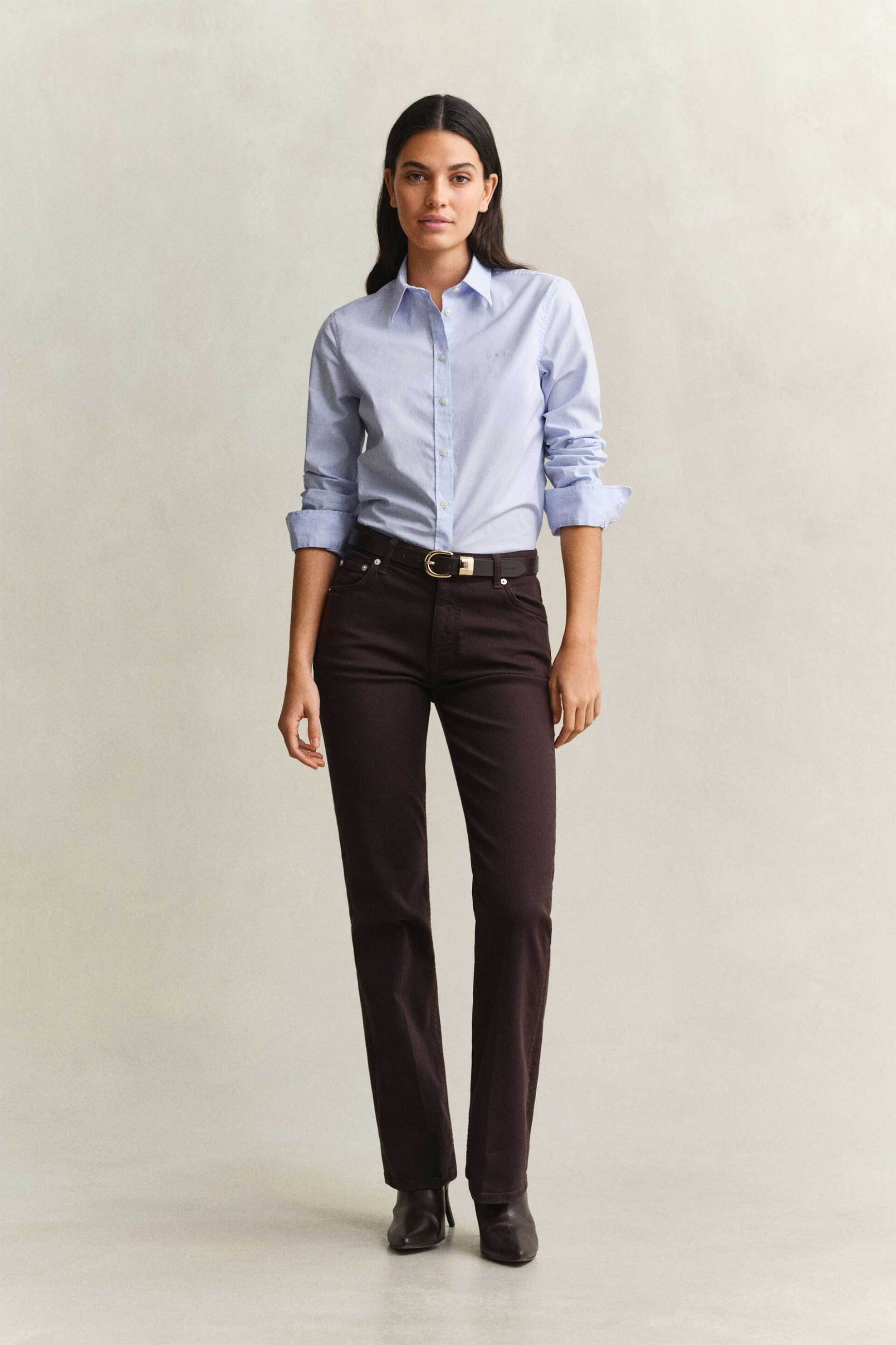 Gant γυναικείο τζιν παντελόνι πεντάτσεπο Flared Slim Fit
