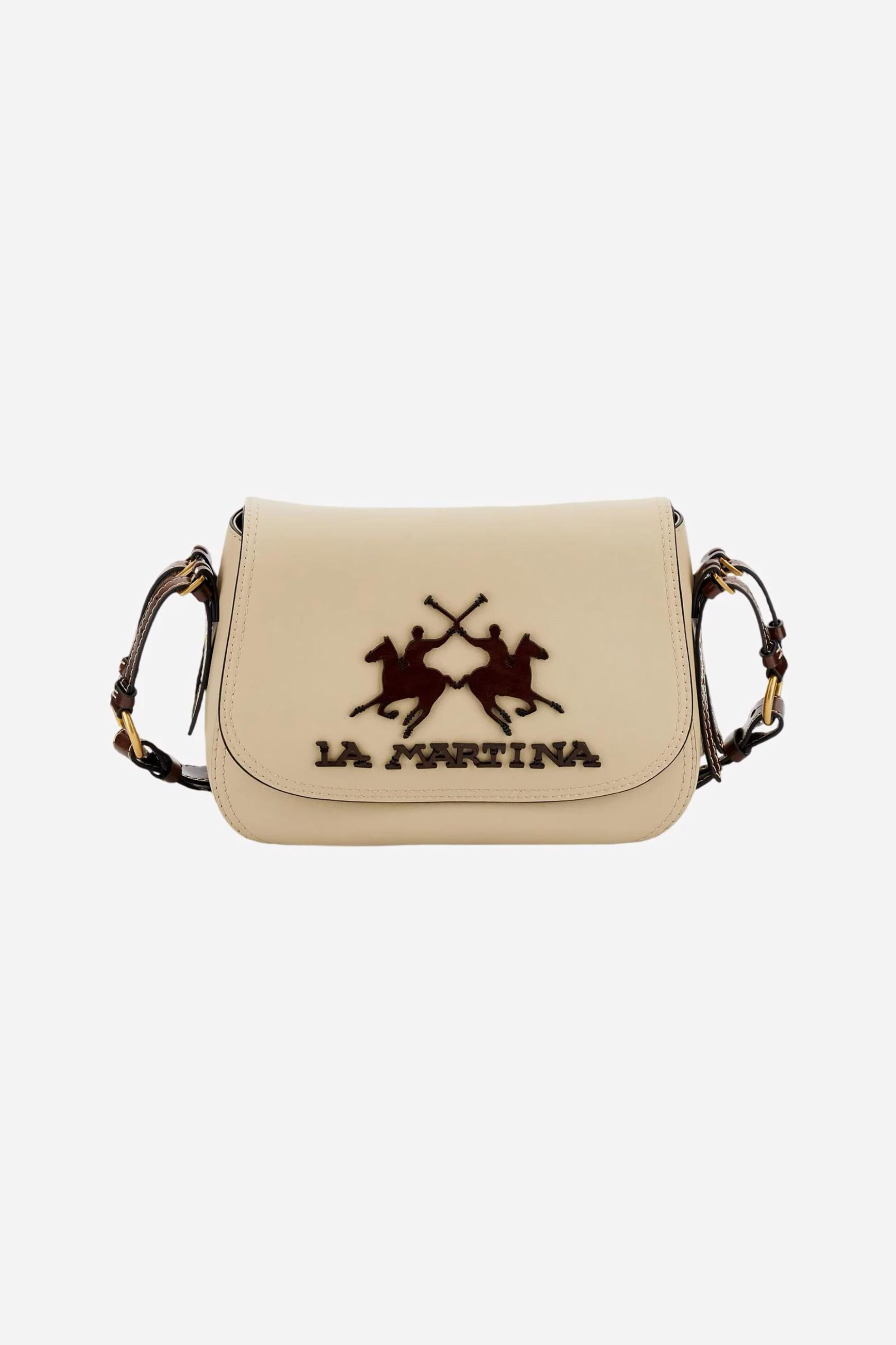 La Martina γυναικεία δερμάτινη τσάντα crossbody με λογότυπο "Argentine Soul" | ONE SIZE