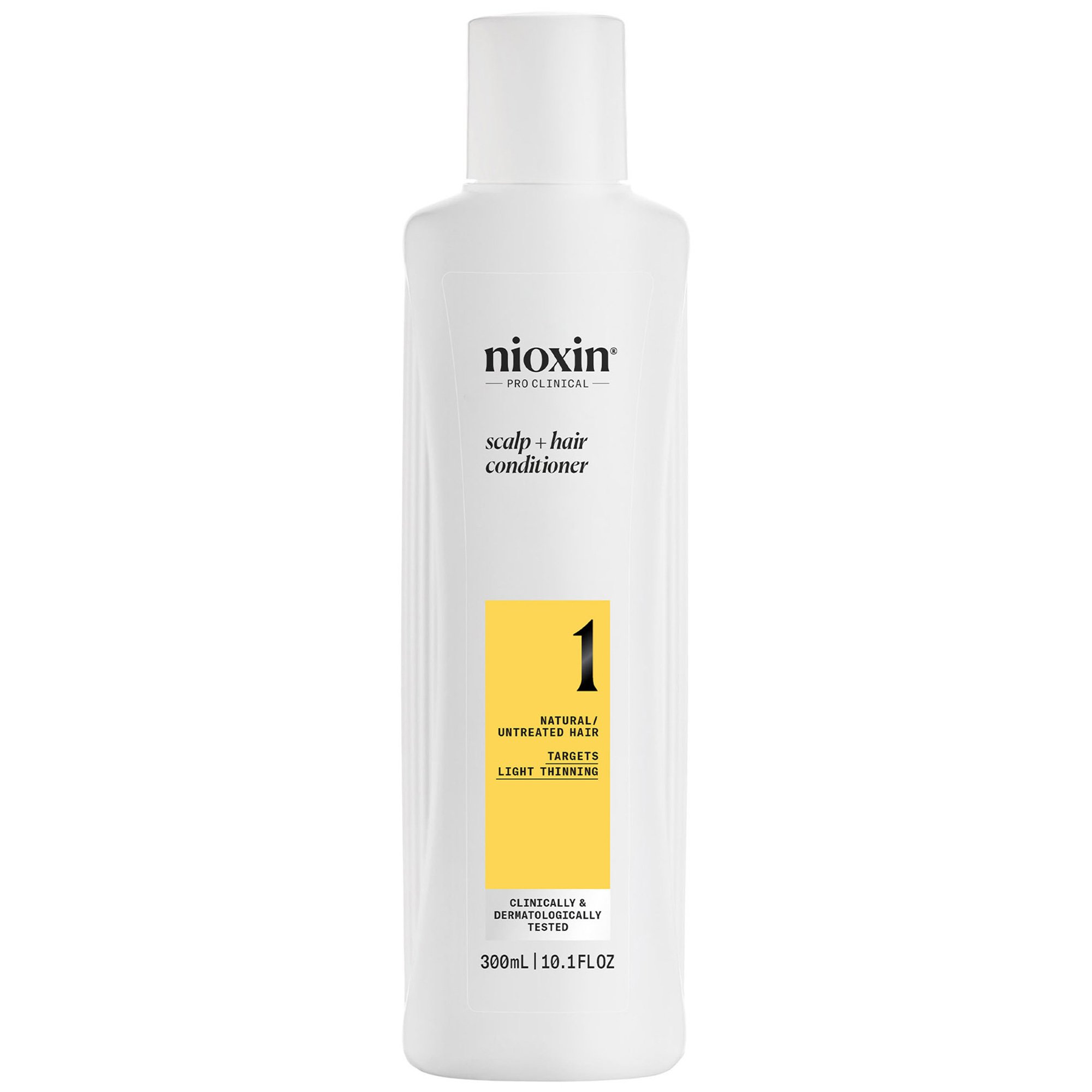 Nioxin Scalp & Hair Conditioner System 1 Μαλακτική Κρέμα για Φυσικά Μαλλιά με Ελαφριά Αραίωση 300ml