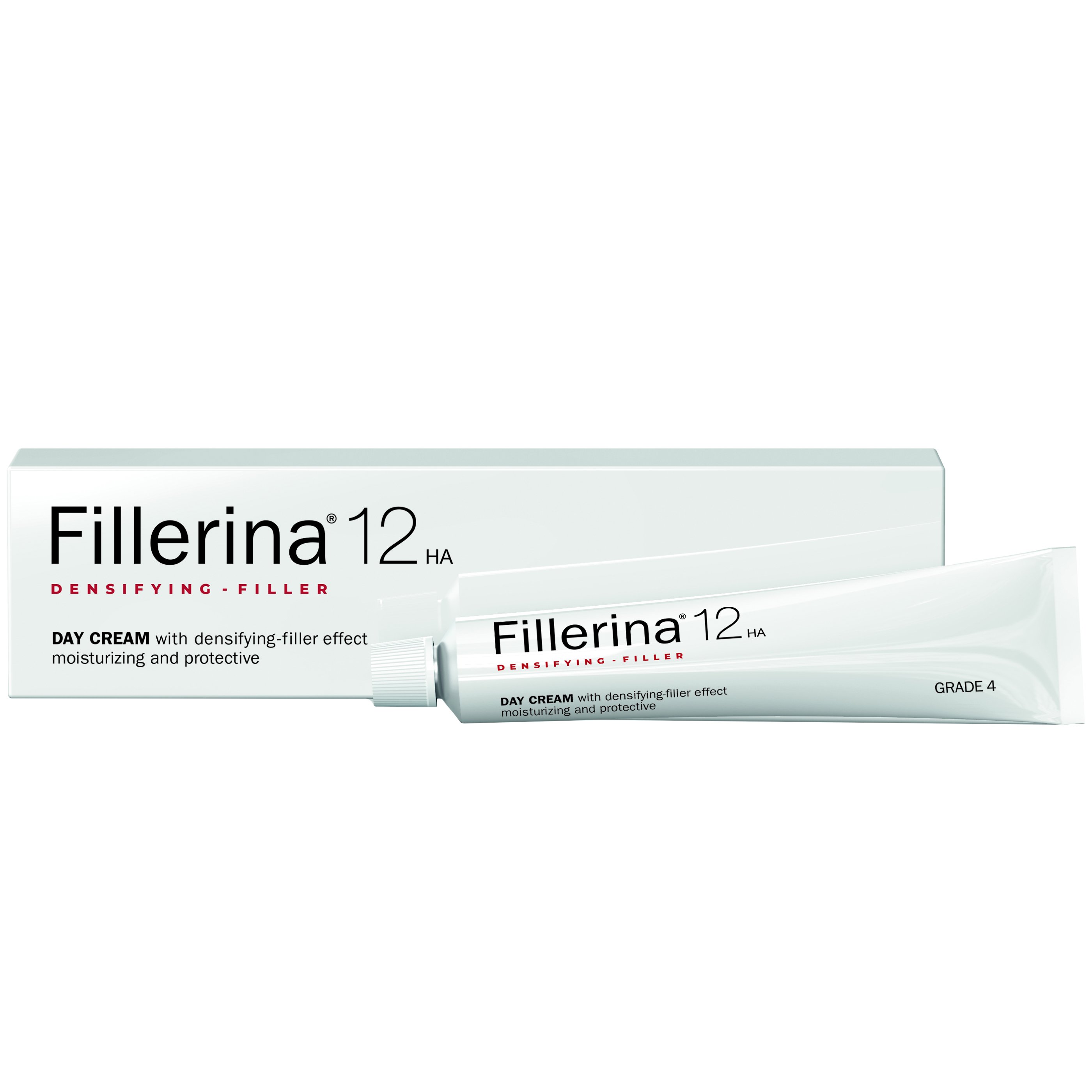 Fillerina 12HA Densifying Filler Day Cream Grade 4, 50ml,Αντιγηραντική Κρέμα Ημέρας Προσώπου για Αναπλήρωση Όγκου & Γεμίσματος των Ρυτίδων