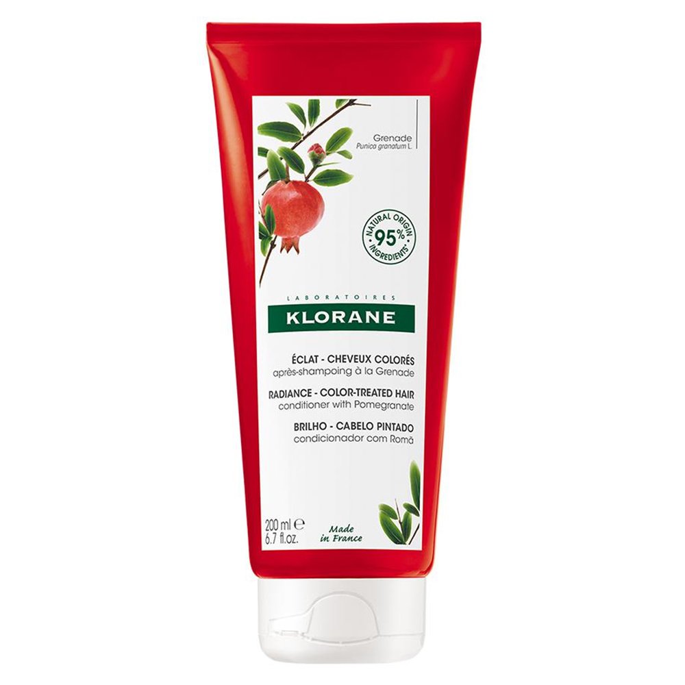 Klorane Pomegranate Color Protection Conditioner  Μαλακτική Κρέμα για Βαμμένα Μαλλιά με Ρόδι 200ml
