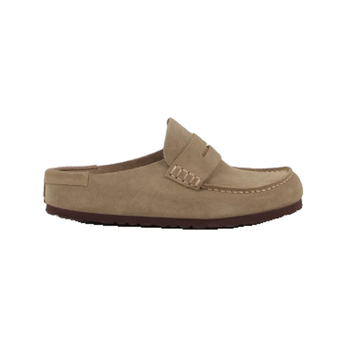 Mules BIRKENSTOCK Mocassins Naples Wrapped daim