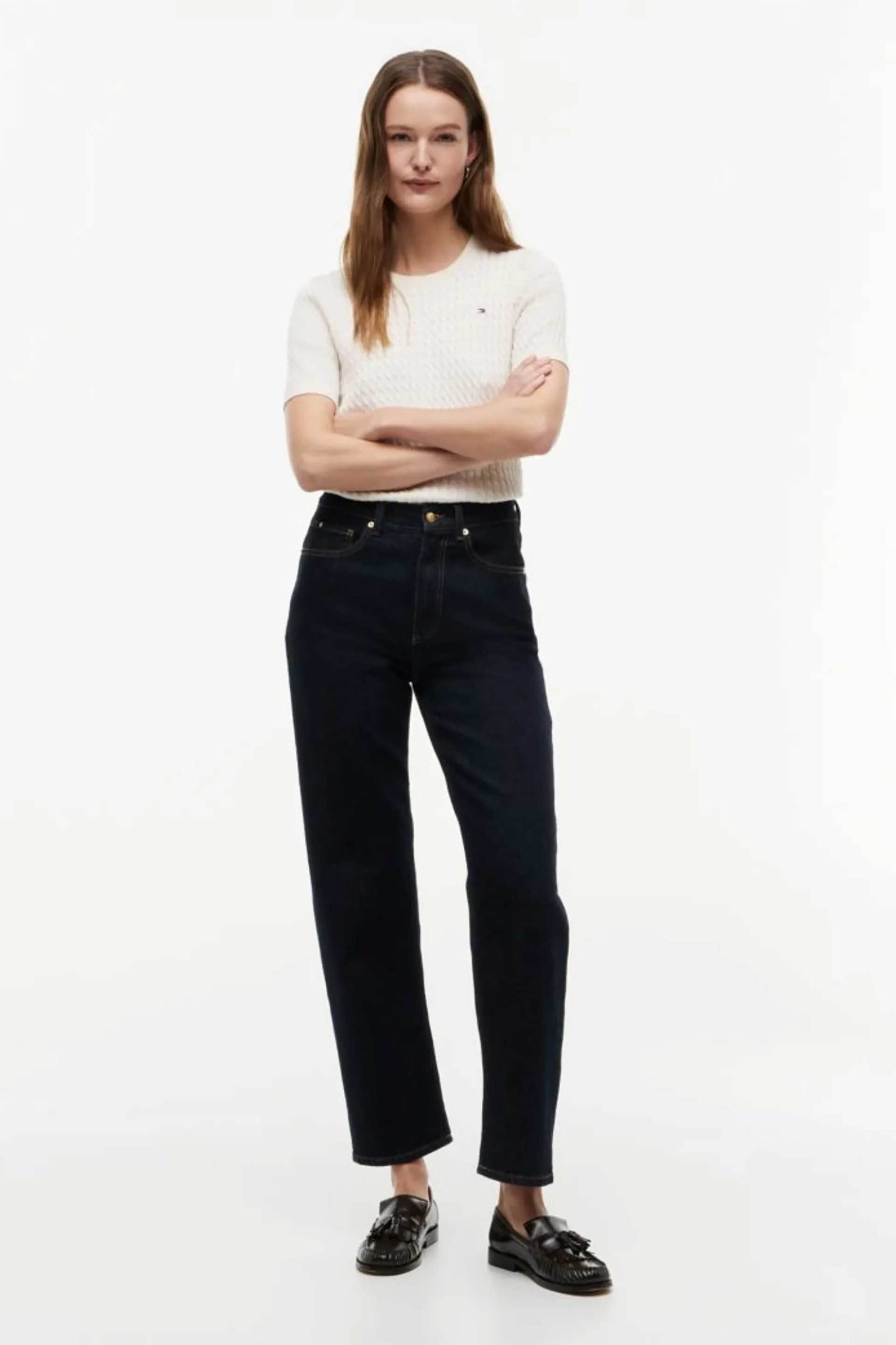Tommy Hilfiger γυναικείο τζιν παντελόνι cropped Tapered Leg