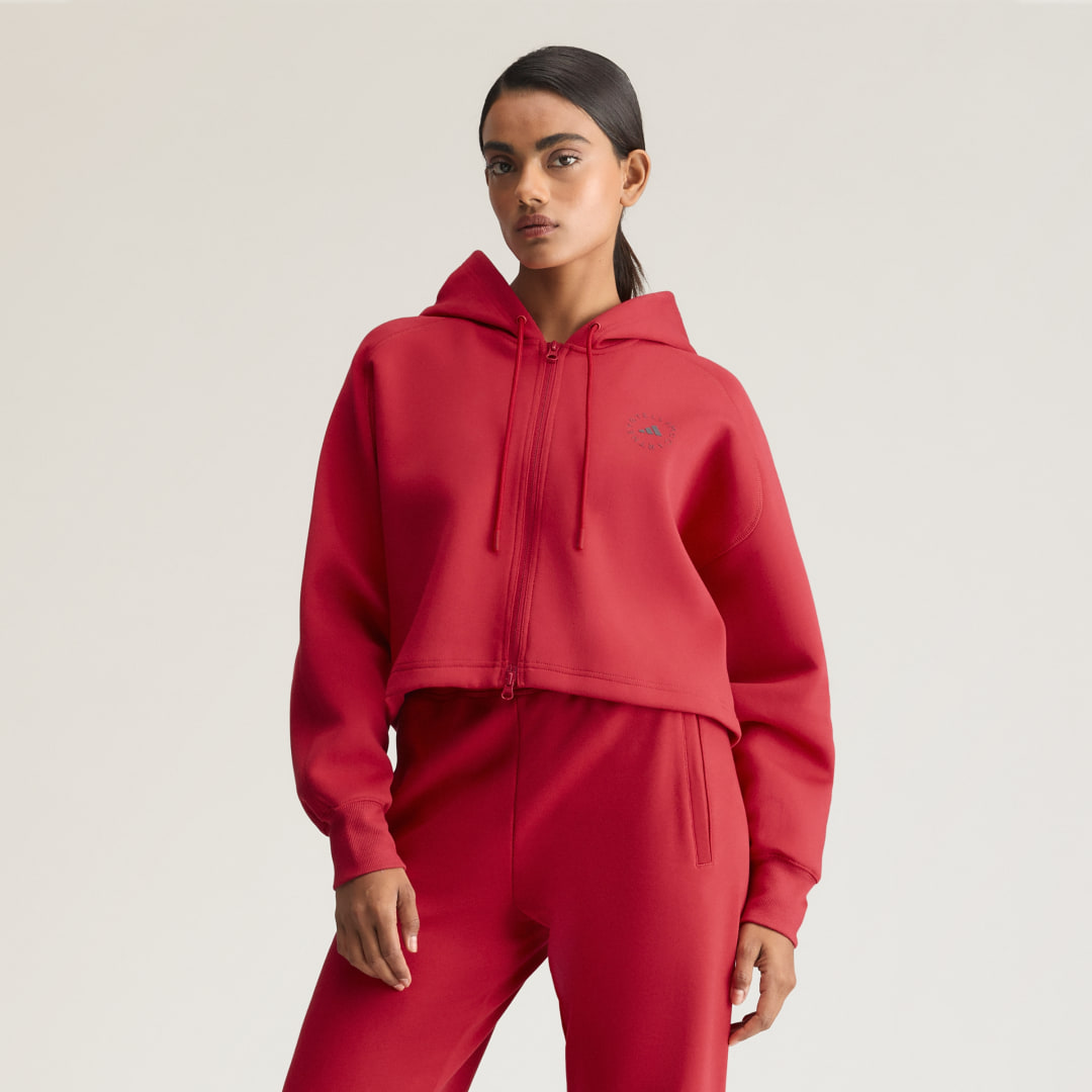 adidas by Stella McCartney Sportswear Cropped Hoodie