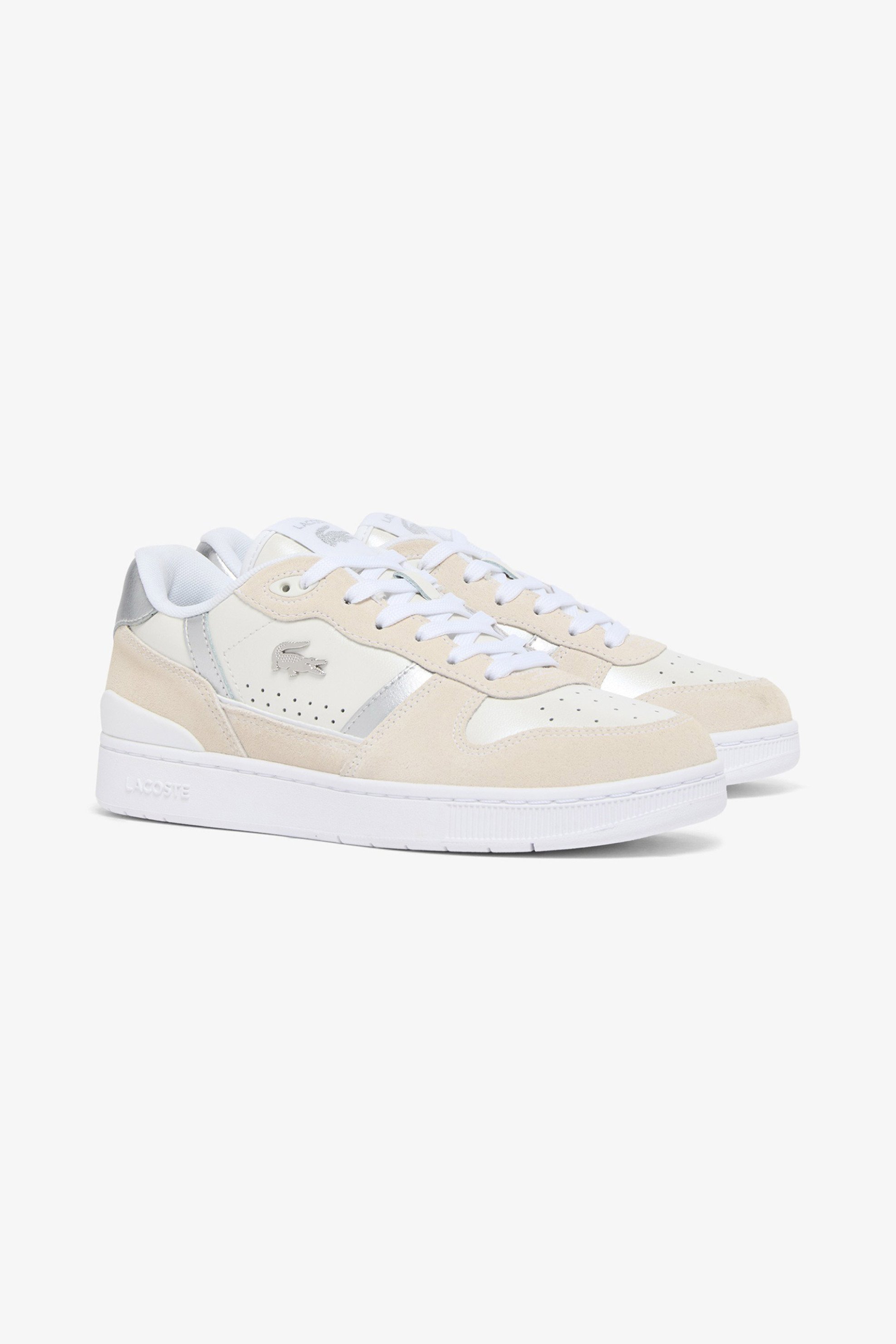 Lacoste γυναικεία δερμάτινα sneakers "T-Clip Set"