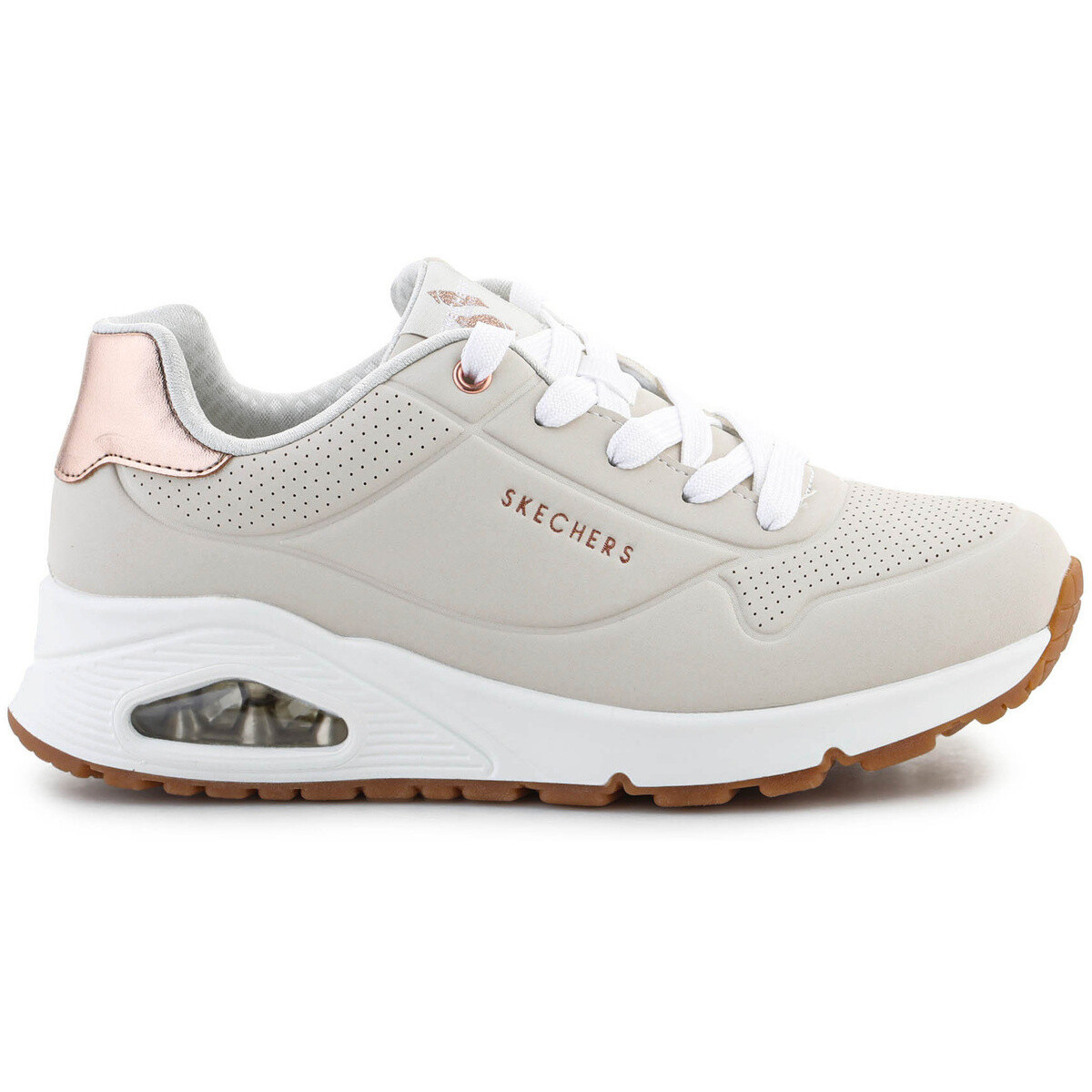 Xαμηλά Sneakers Skechers Uno Gen1 Shimmer Away 310545L-NAT Natural