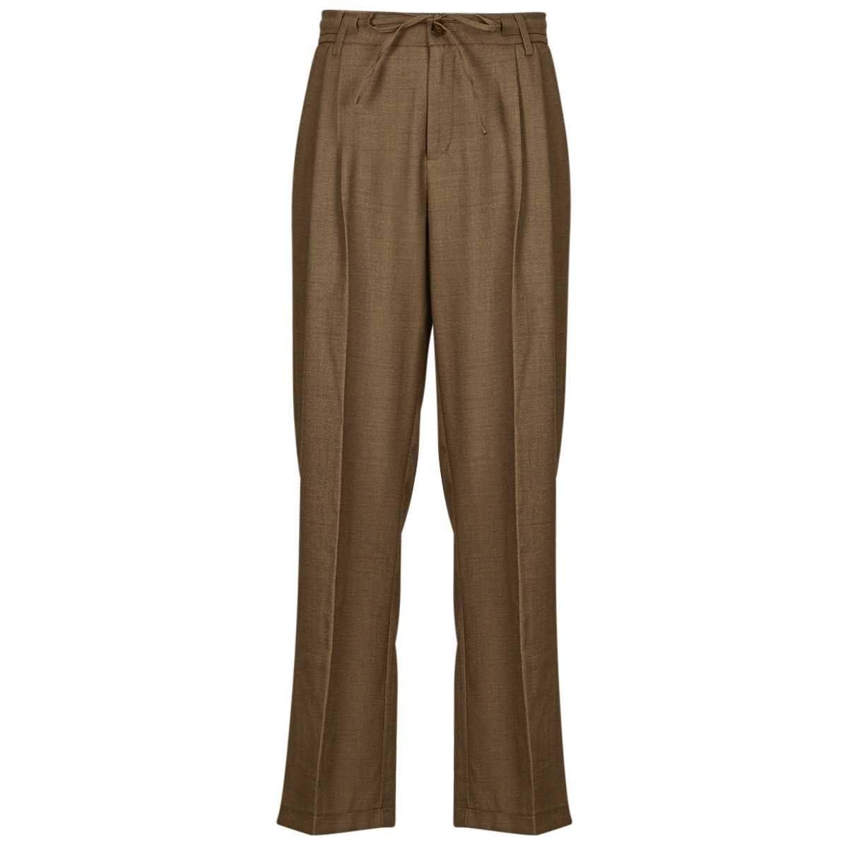 Παντελόνια κοστουμιού Only ONLHELENA LIFE MEL HW STRI WIDE PANT TLR