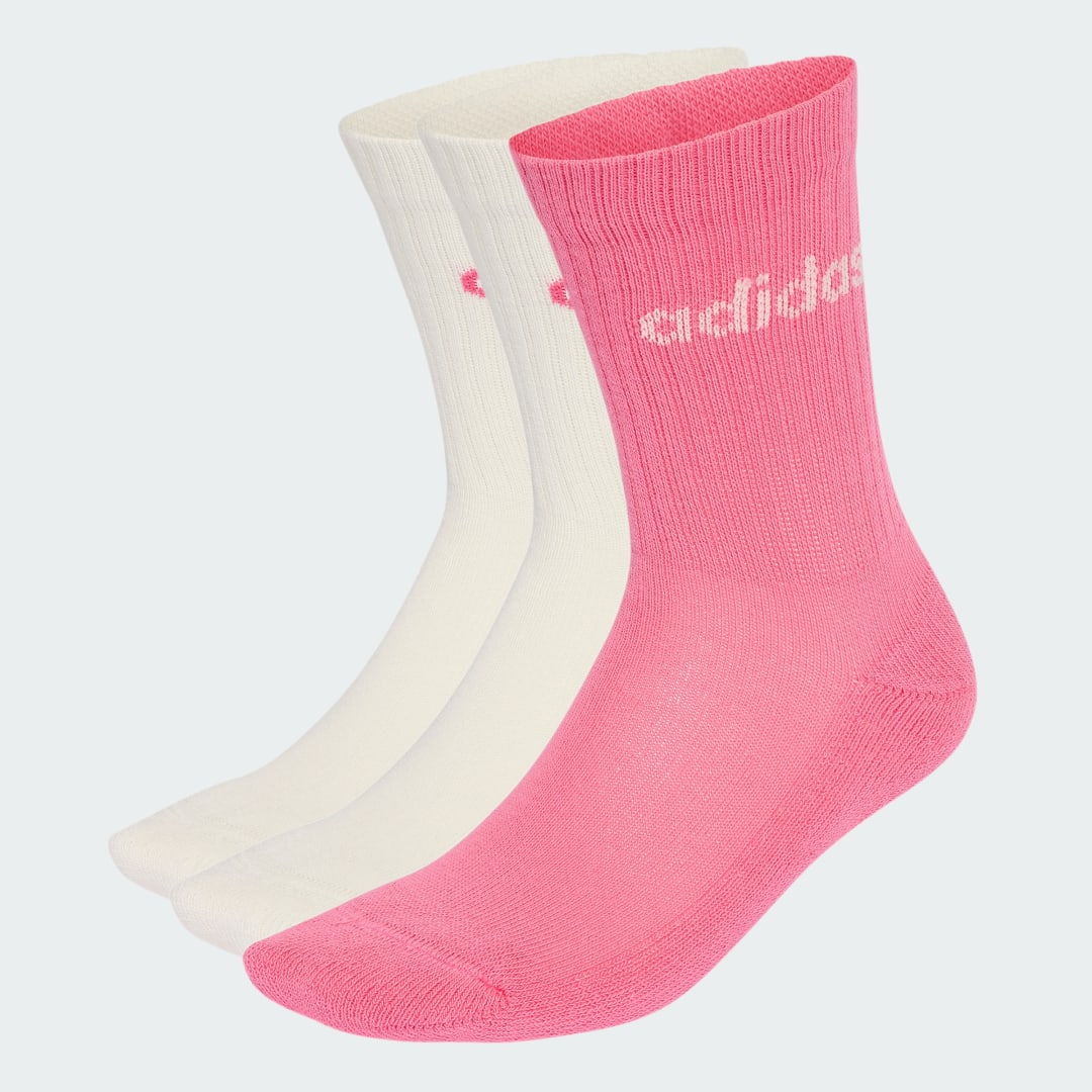 Linear Crew Cushioned Socks 3 Pairs