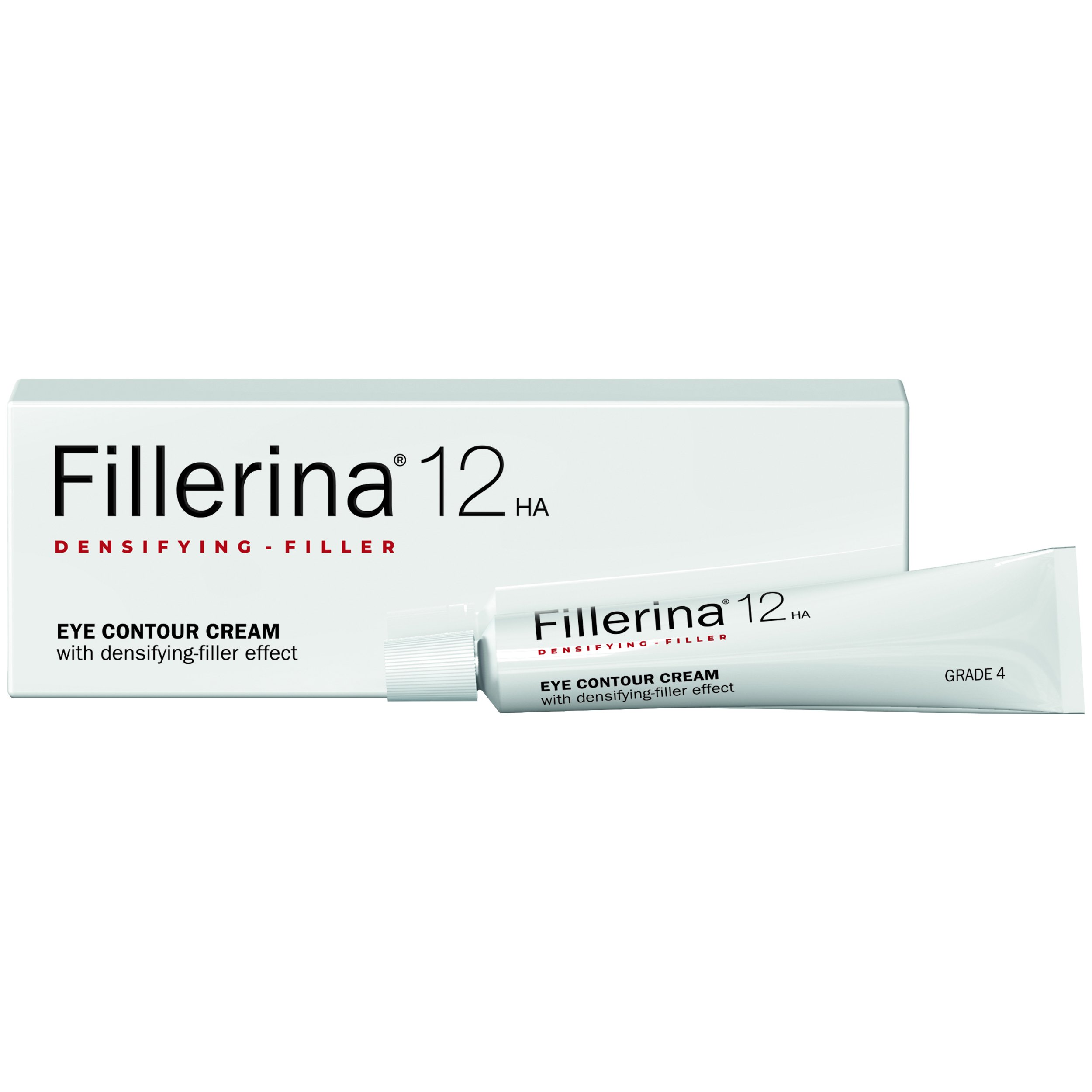 Fillerina 12HA Densifying Filler Eye Contour Cream Grade 4, 15ml,Αντιγηραντική & Συσφικτική Κρέμα Ματιών για Αναπλήρωση Δέρματος & Γεμίσματος των Ρυτίδων