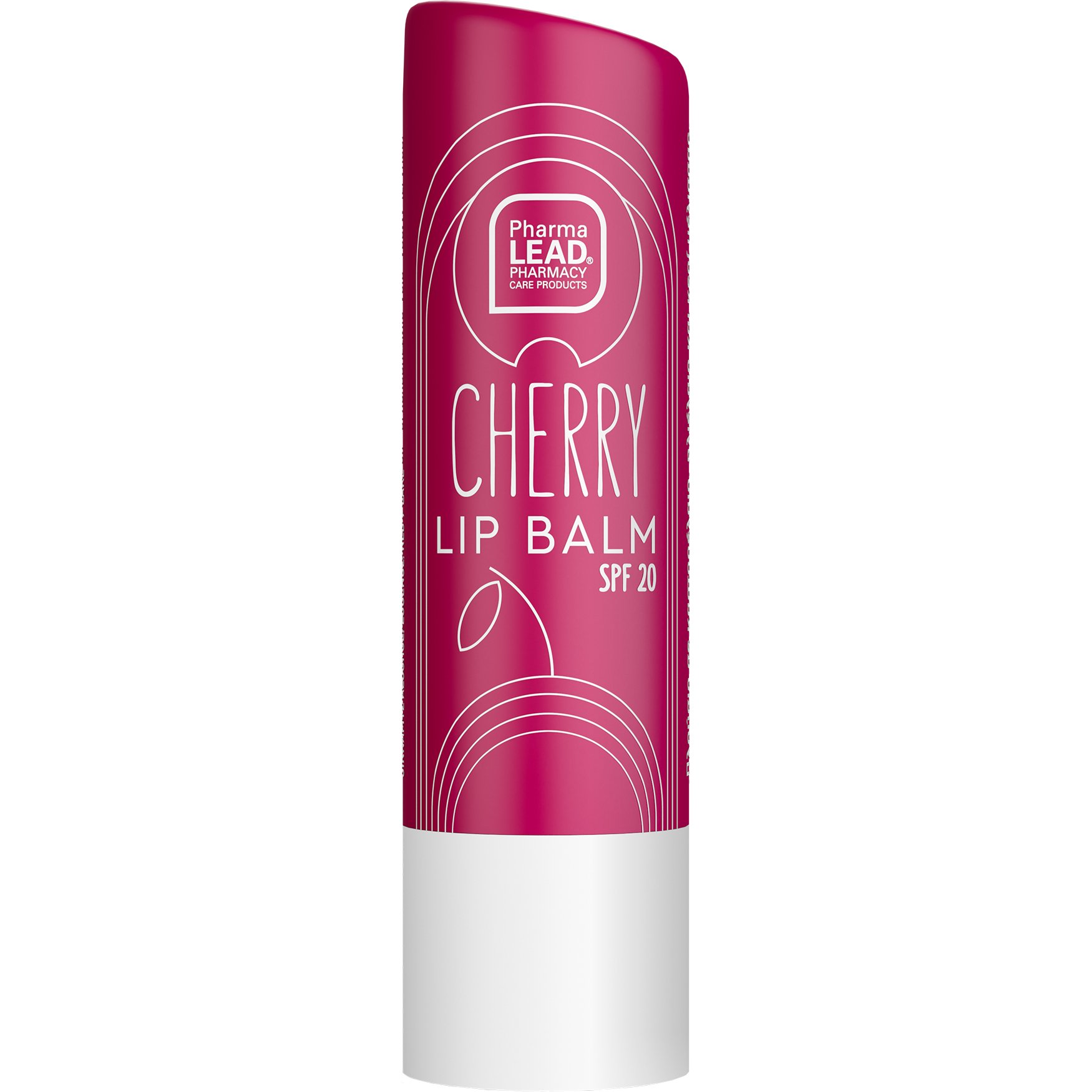 Pharmalead Cherry Lip Balm Spf20 Ενυδατικό Βάλσαμο Χειλιών με Άρωμα Κεράσι 1 Τεμάχιο