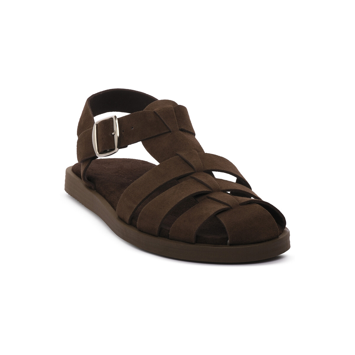 Σανδάλια Priv Lab BROWN SUEDE