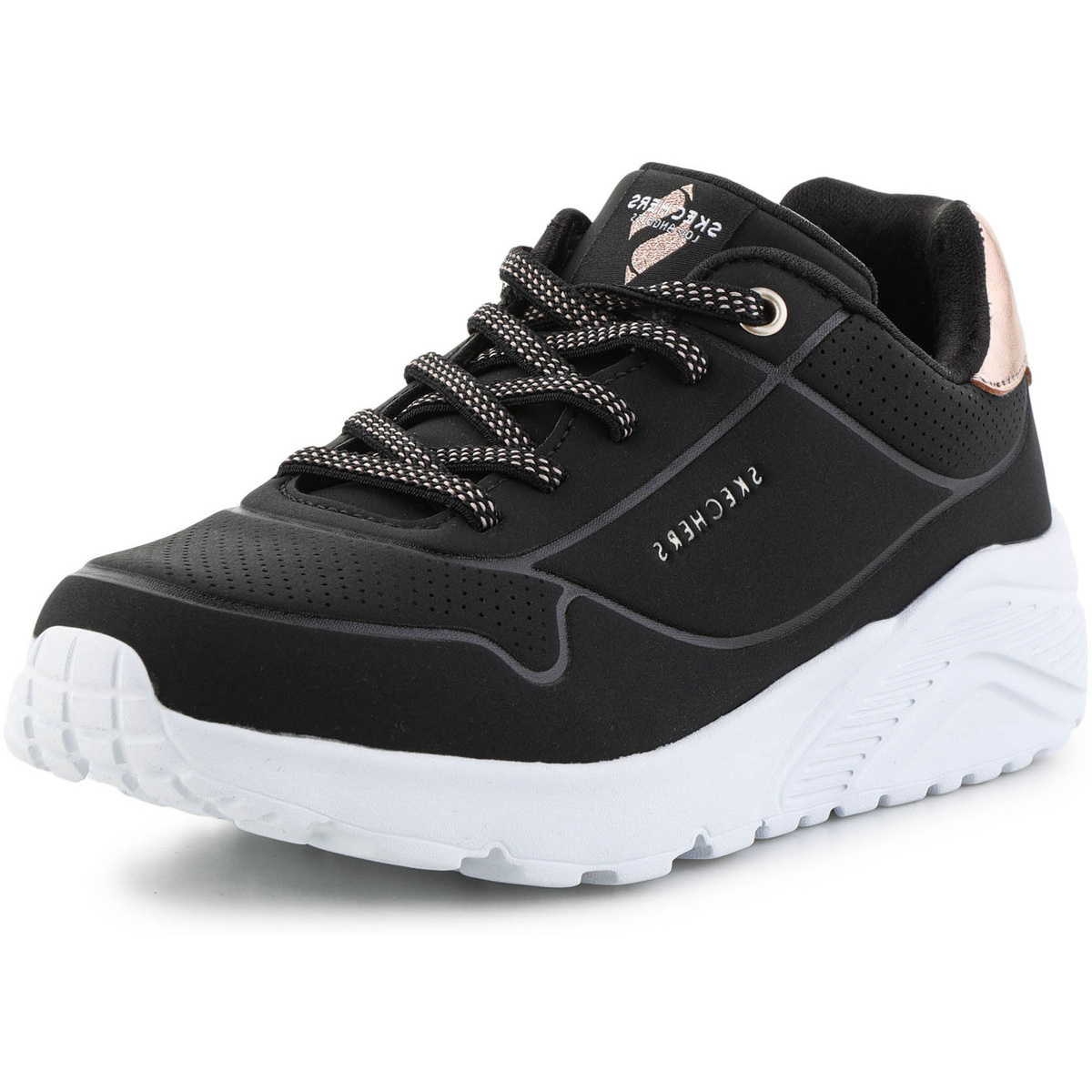 Σανδάλια Skechers Uno Lite Metallic Mode 310384L-BLK Black