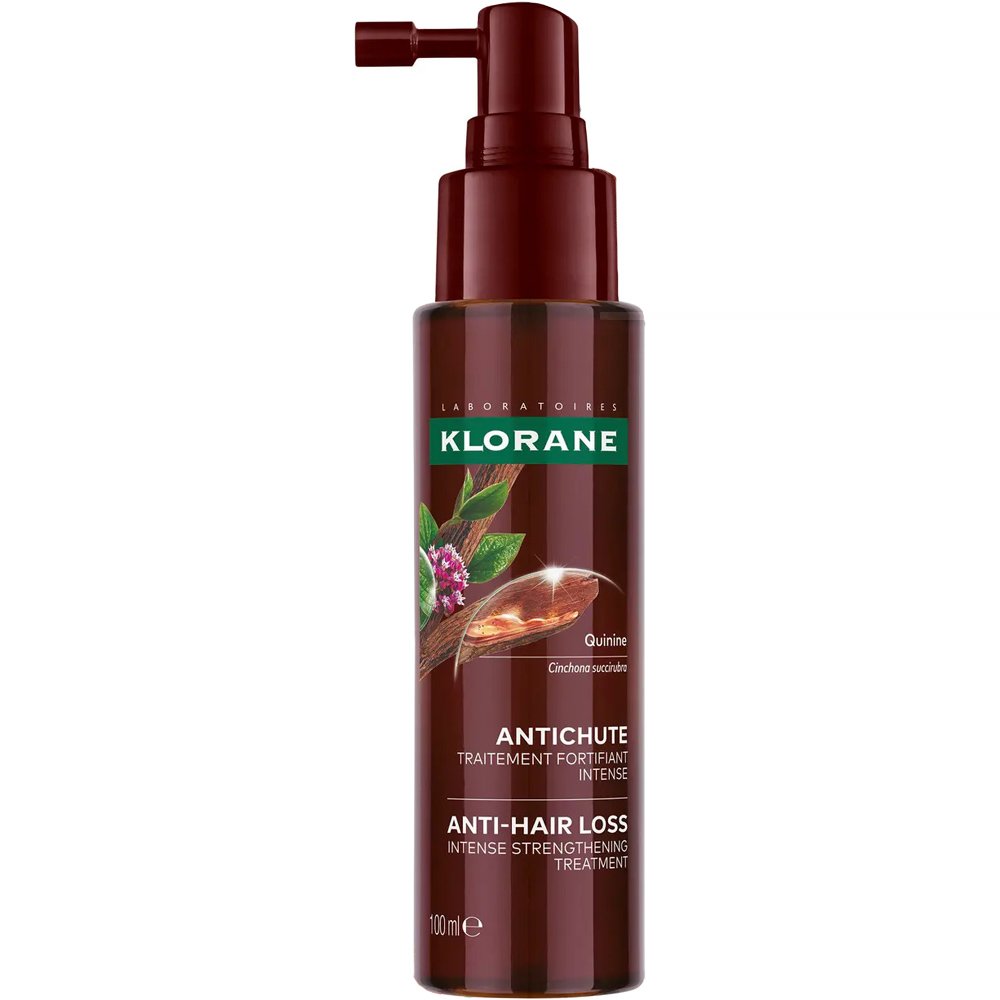 Klorane Quinine Anti-Hair Loss Serum 100ml,Ορός Μαλλιών που Επαναφέρει την Πυκνότητα, Επιβραδύνει την Τριχόπτωση & Ενισχύει την Ανάπτυξη με Αντλία