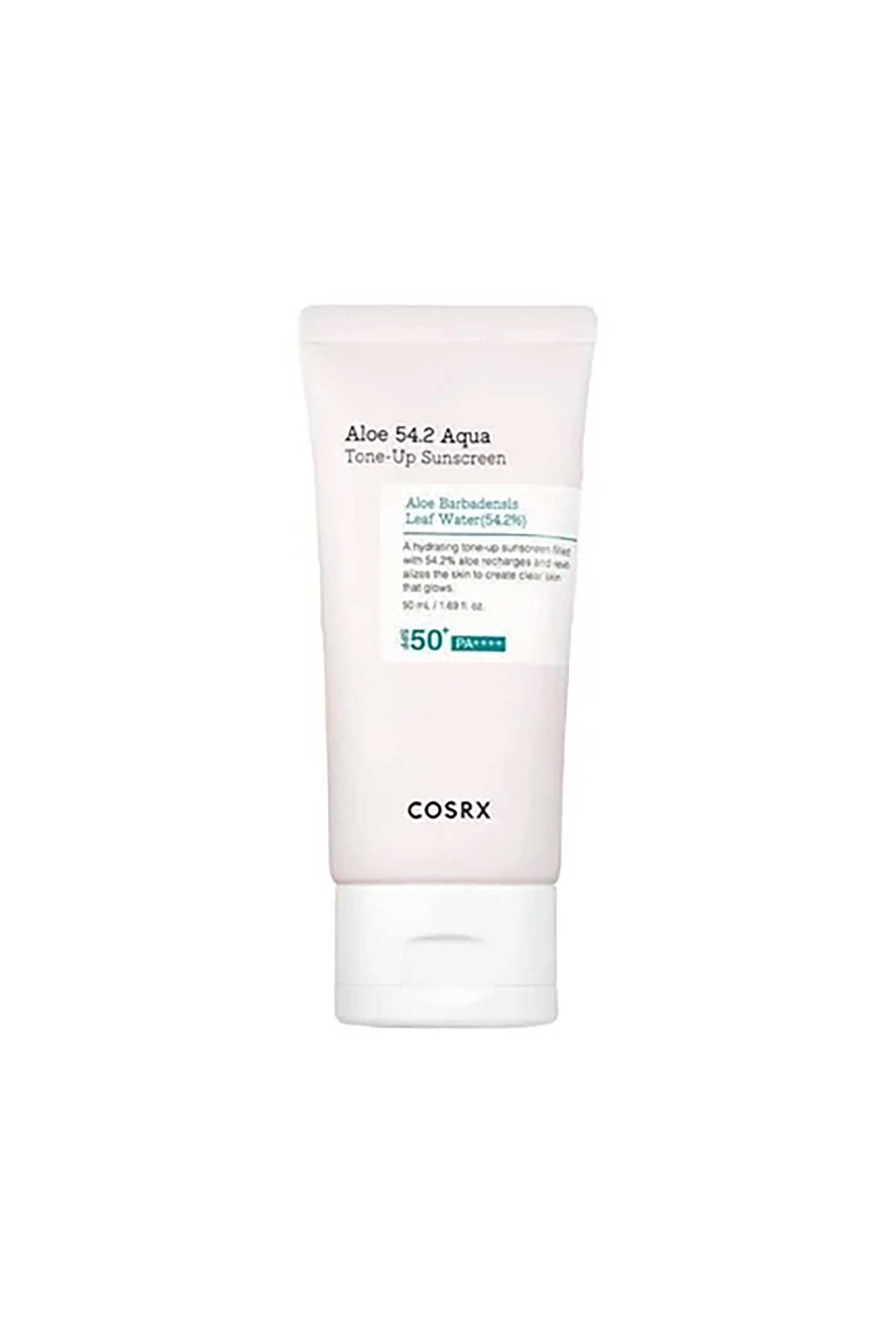 Cosrx Aloe 54.2 Aqua Tone Up Sunscreen - Ελαφρύ Αντιηλιακό Που Διορθώνει Τον Τόνο Του Δέρματος