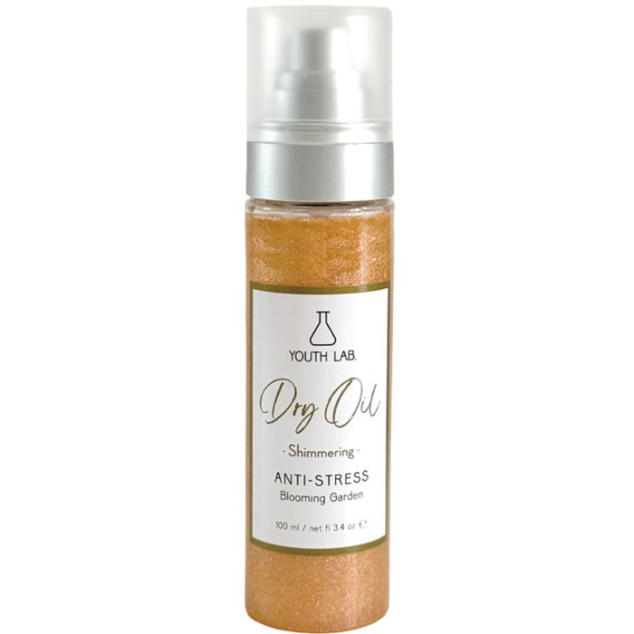 Youth Lab Anti-Stress Shimmering Dry Oil Ιριδίζον Ξηρό Λάδι Σώματος για Ενυδάτωση, Θρέψη & Προστασία Καθώς & Μείωση των Σημαδιών Στρες της Επιδερμίδας 100ml