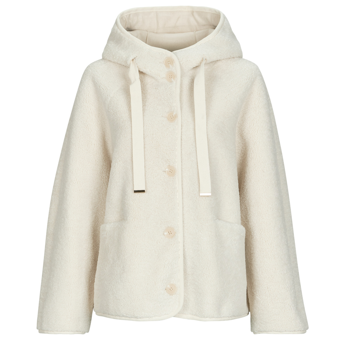 Παλτό Guess AGNESE FAUX FUR