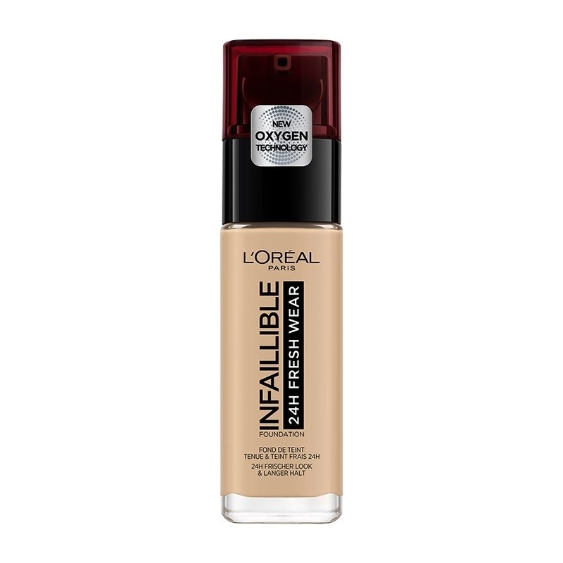 L'Oreal Paris Infaillible 24H Foundation 30ml Βάση που Εξασφαλίζει Διάρκεια & Ανθεκτικότητα - Vanille
