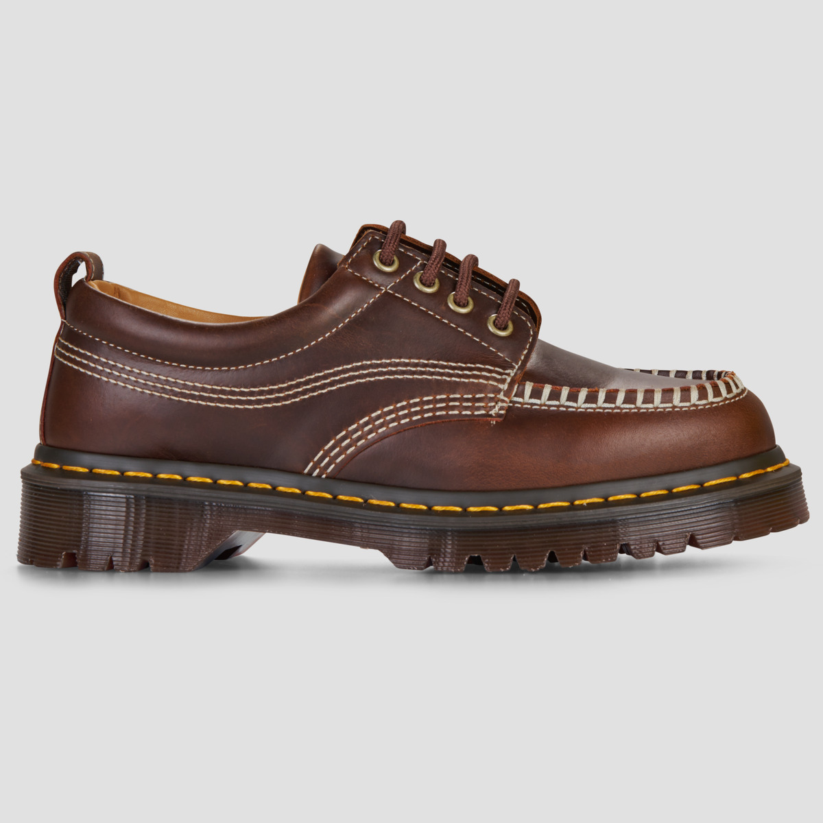 Derbies Dr. Martens Lowell 4 Eye Shoe Butterscotch Orleans