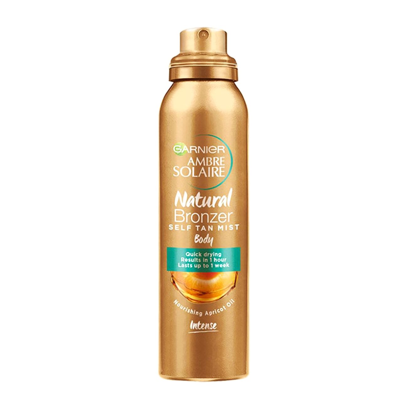 Garnier Ambre Solaire Natural Bronzer Self Tan Body Mist Αυτομαυριστικό Intense Spray για Χρυσαφένιο Μαύρισμα 150ml